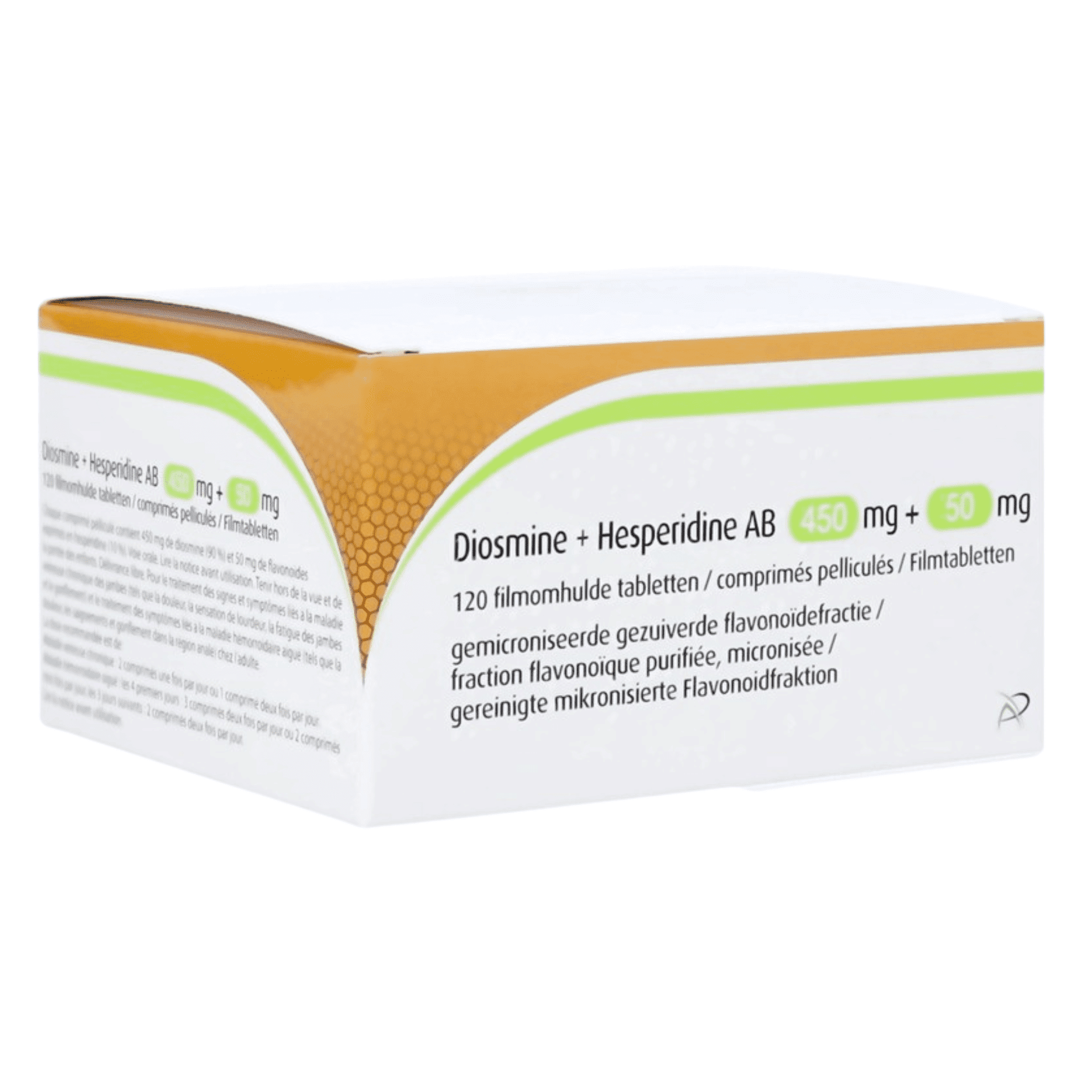 Diosmine + Hesperidine AB 450 mg + 50 mg