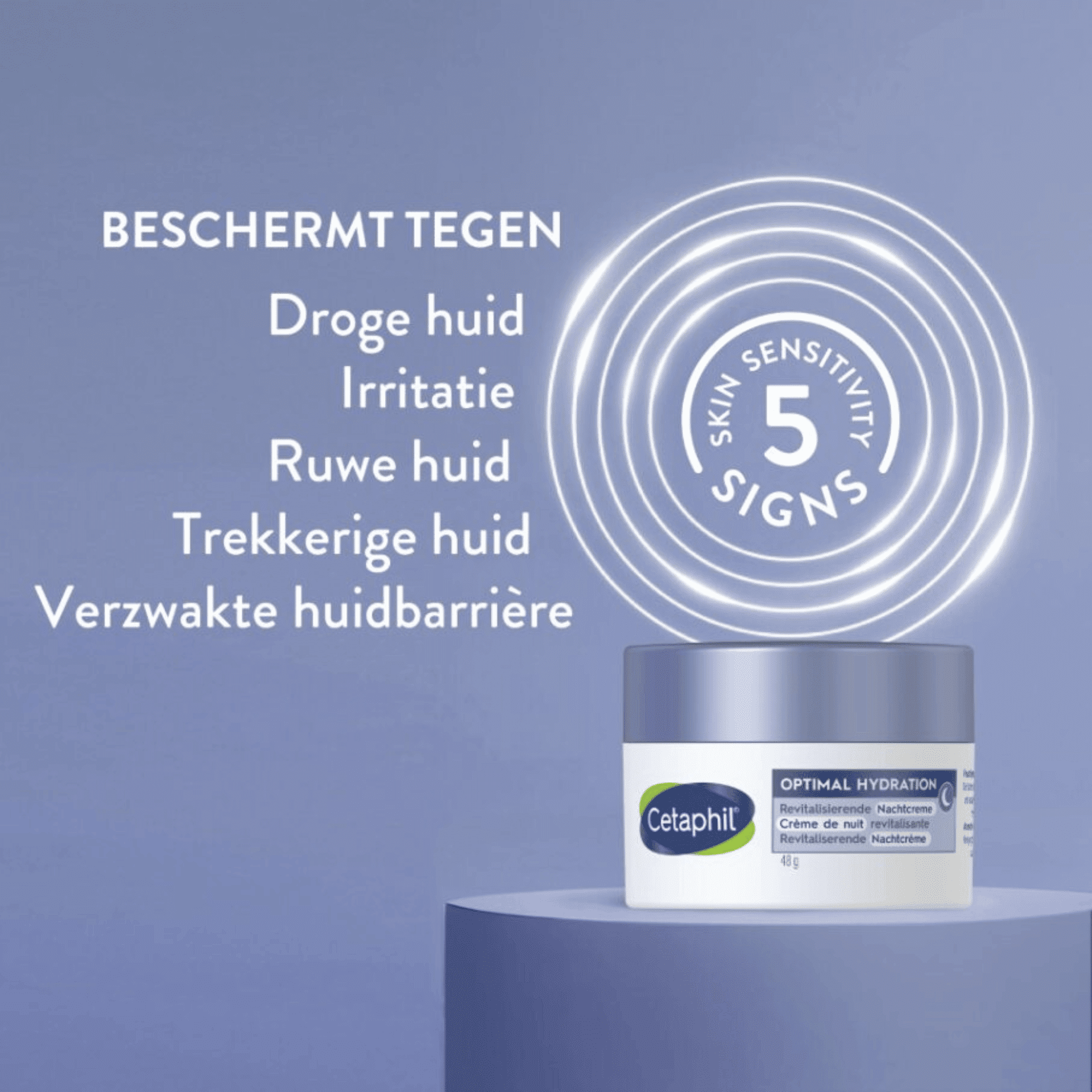 Cetaphil Optimal Hydration Revitaliserende Nachtcrème Cetaphil Optimal Hydration Revitaliserende Nachtcrème