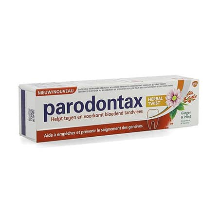 Parodontax Tandpasta Herbal Ginger Parodontax Tandpasta Herbal Ginger