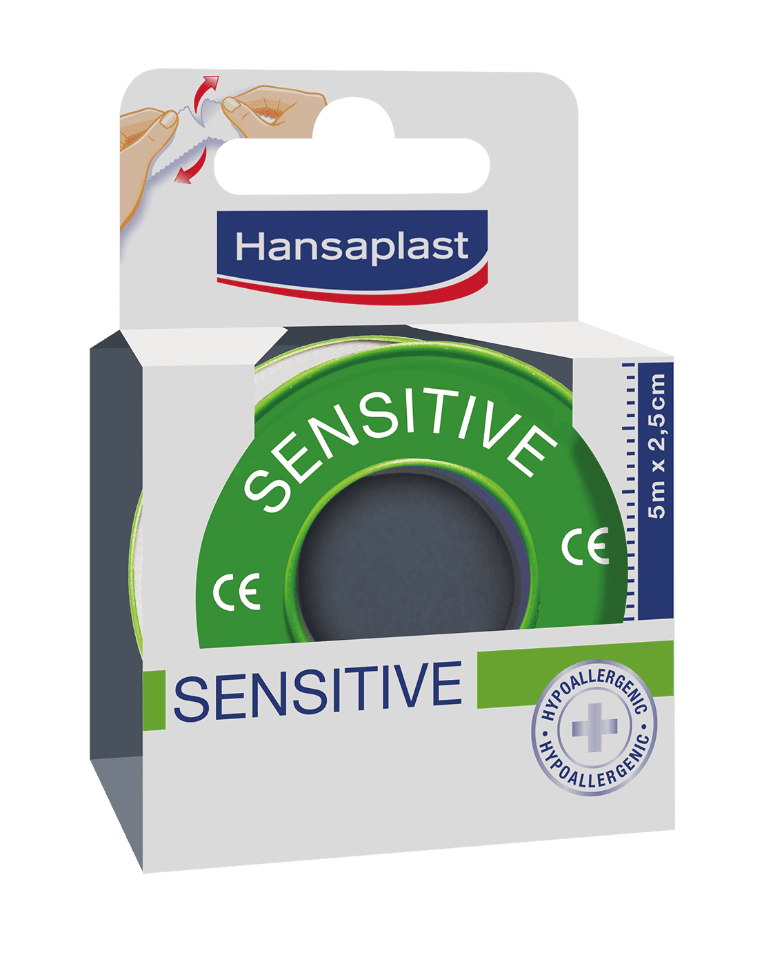 Hansaplast Fixation Sensitive Tape 5 m x 2,5 cm Hansaplast Fixation Sensitive Tape 5 m x 2,5 cm