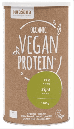 Purasana Vegan Protein Rijst 80% Naturel Bio