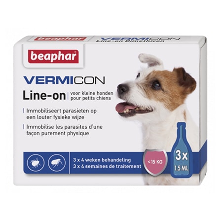 Beaphar Vermicon Line-on Kleine Hond < 15 kg
