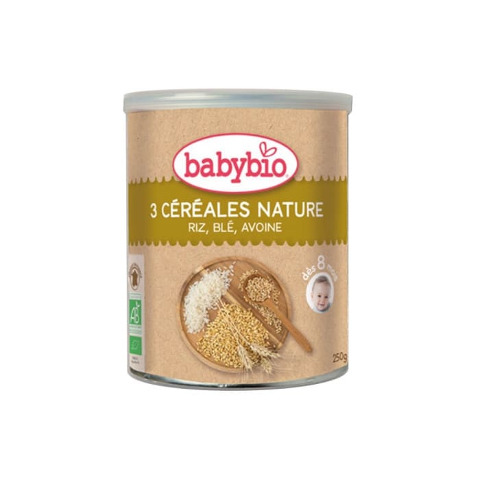 Babybio 3-Granen Natuur 8+ Babybio 3-Granen Natuur 8+