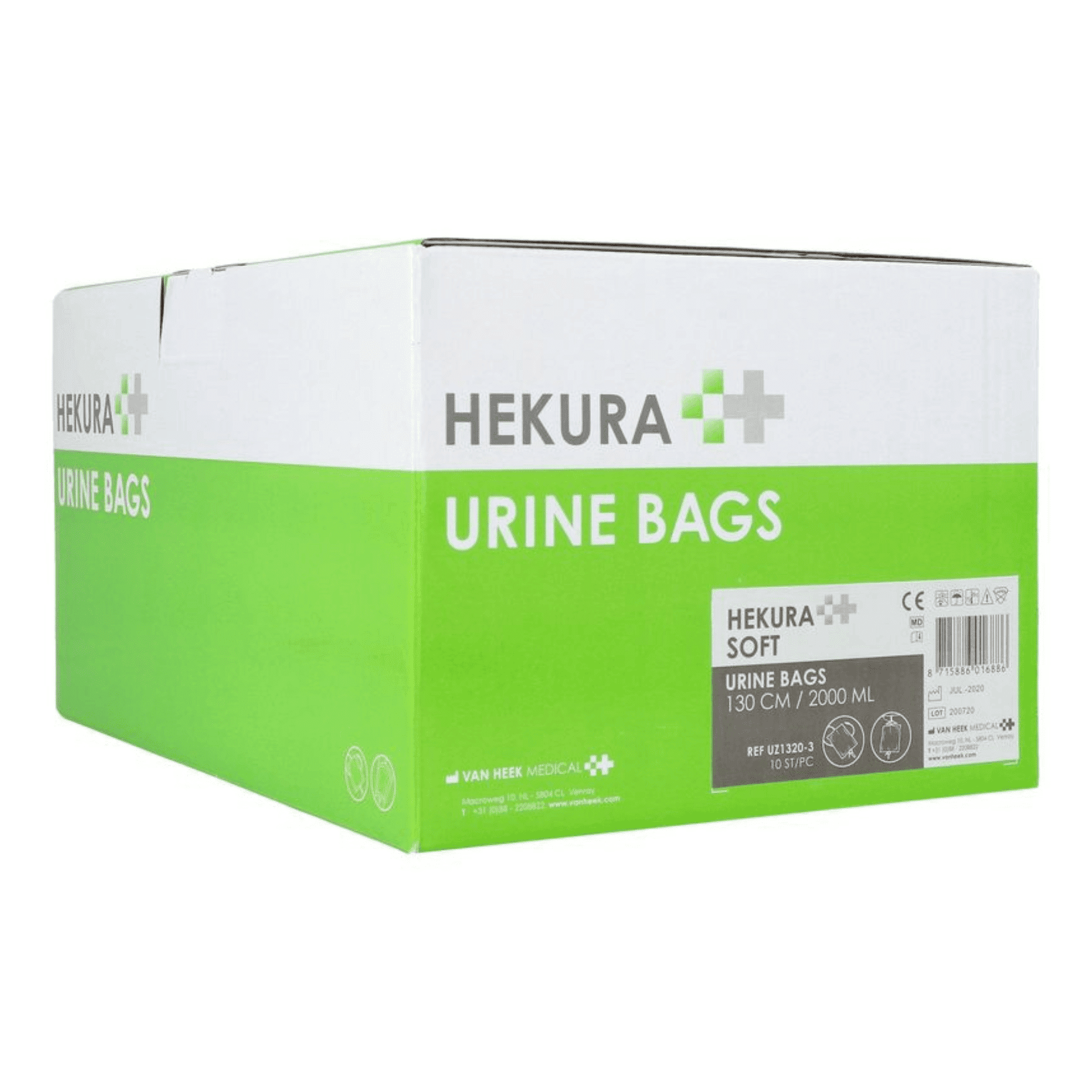 Hekura Soft Poche Urine 2l 130cm+rob. 10 Uz1320-3