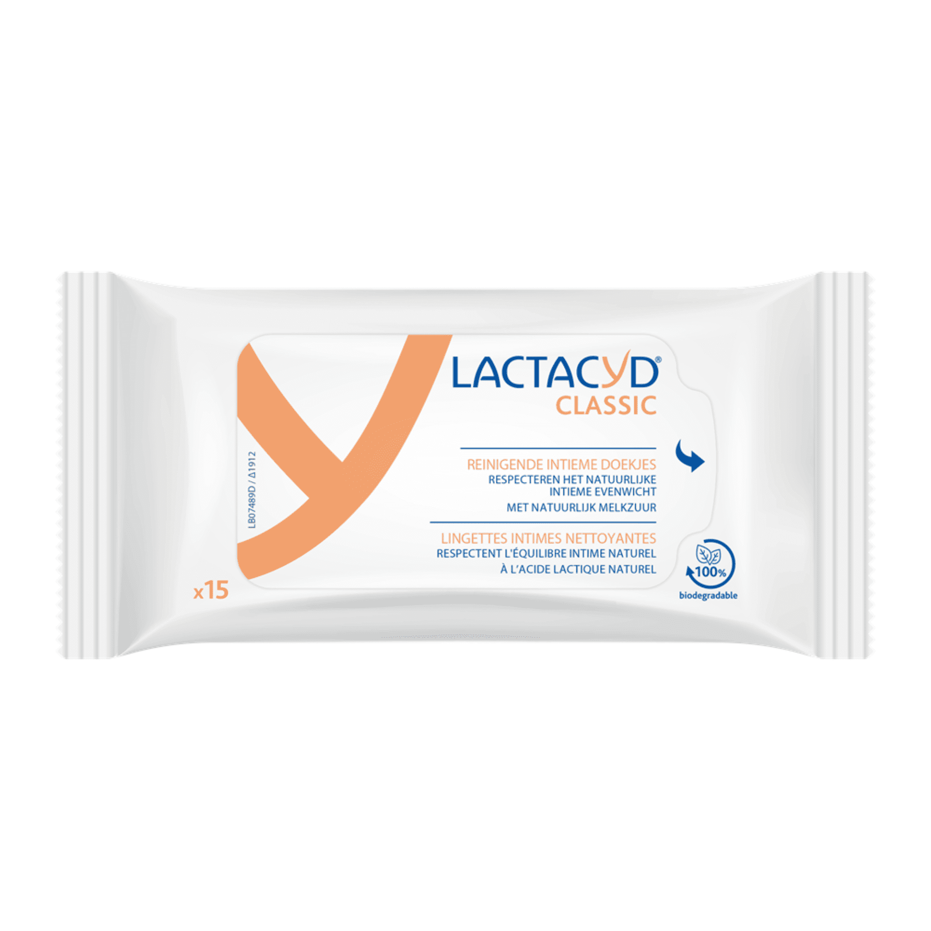 Lactacyd Lingettes Intimes 15
