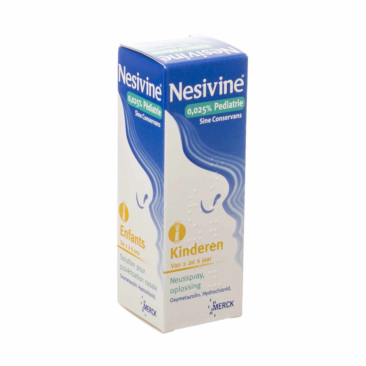 Nesivine Neusspray Pediatrie 0.025% Nesivine Neusspray Pediatrie 0.025%