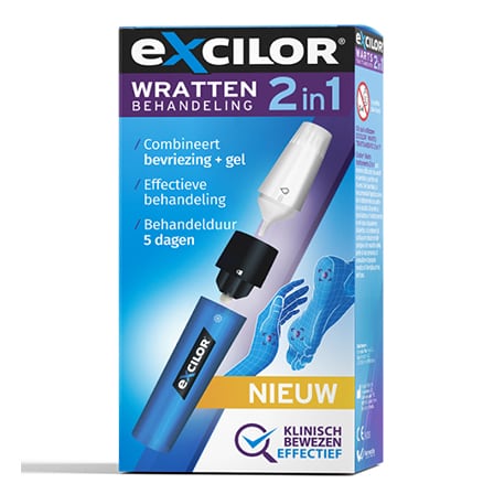 Excilor Wrattenbehandeling 2-In-1 Excilor Wrattenbehandeling 2-In-1