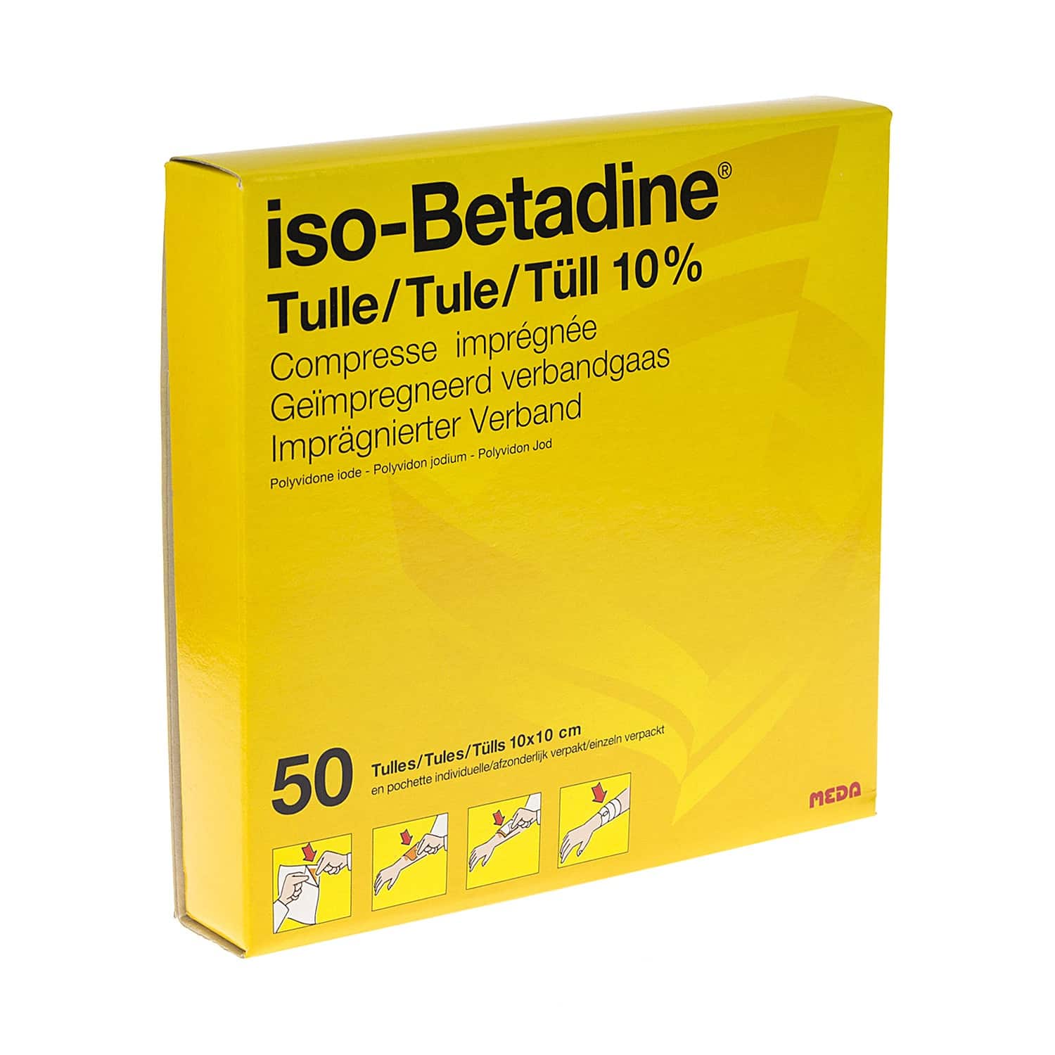 Iso Betadine Tulle Iso Betadine Tulle