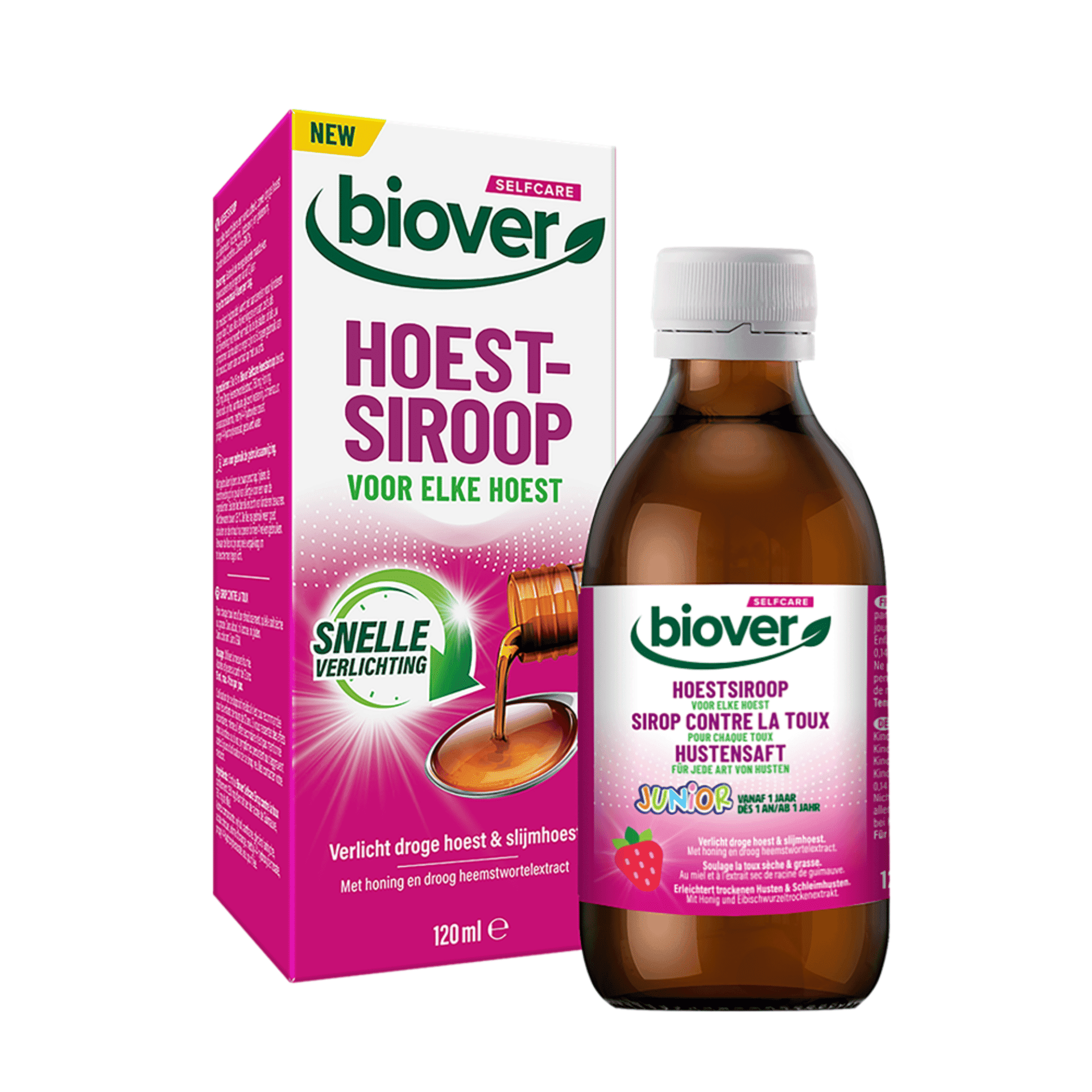 Biover Selfcare Sirop Toux 120ml Biover Selfcare Sirop Toux 120ml
