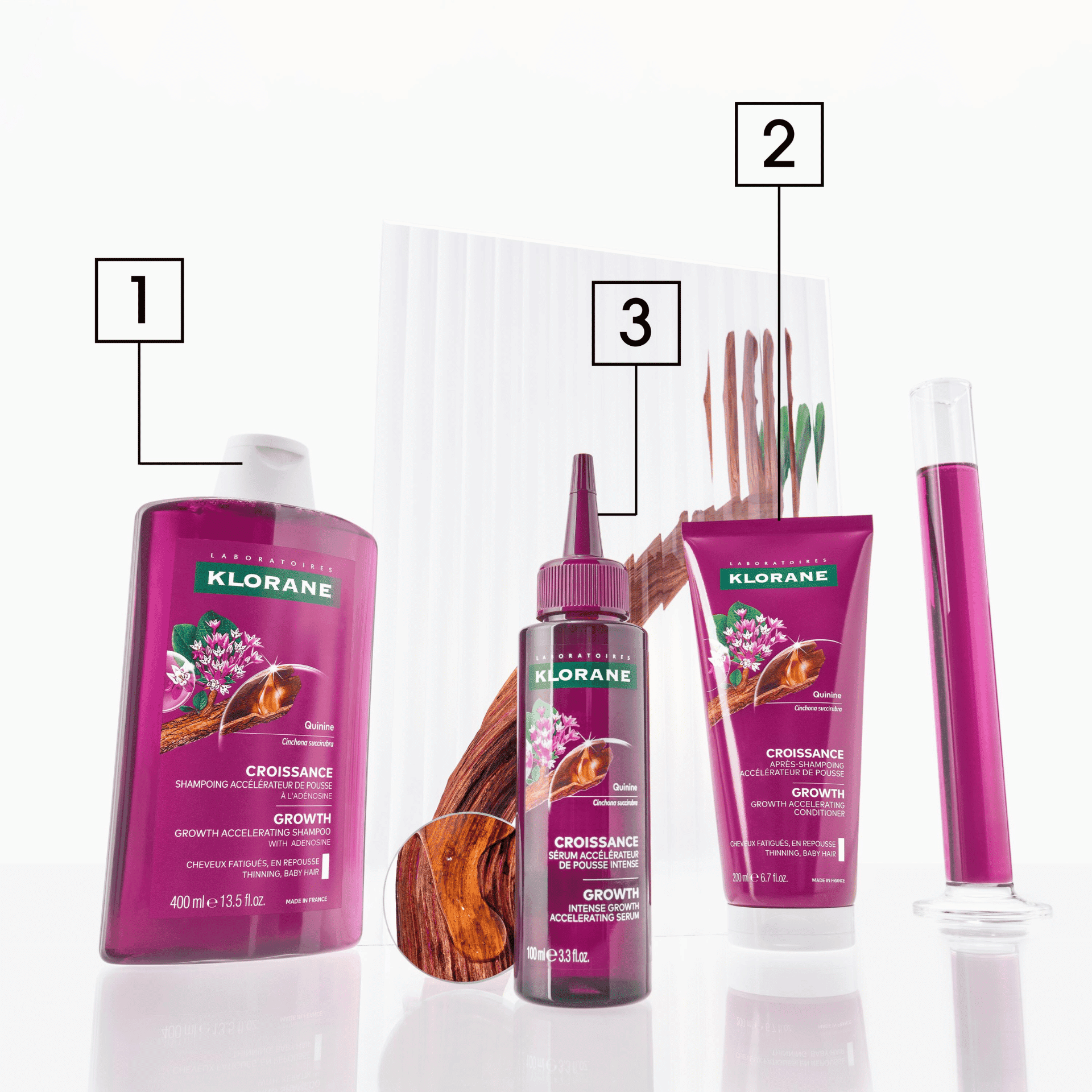 Klorane Kinine Intens Haargroeiversnellend Serum Klorane Kinine Intens Haargroeiversnellend Serum