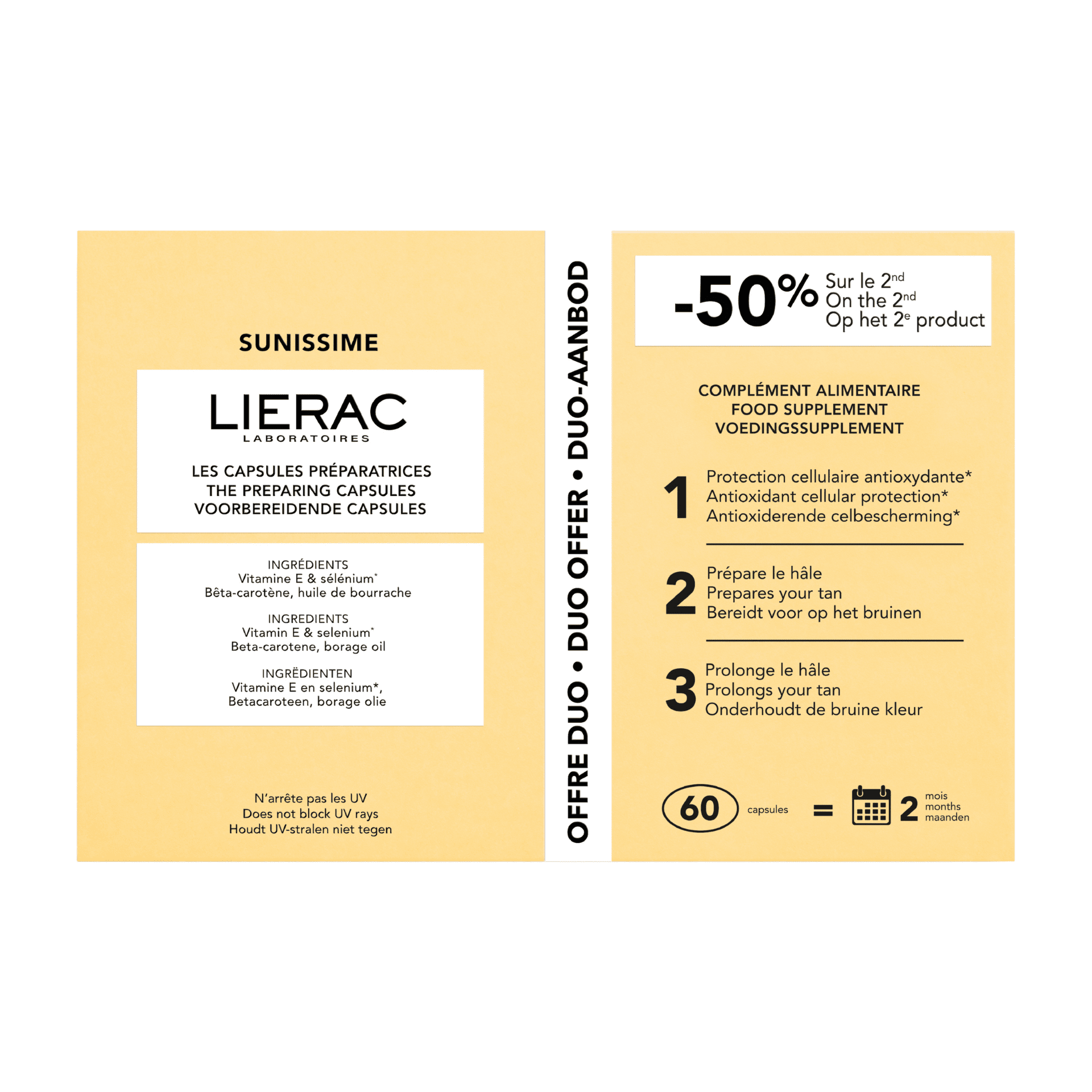 Lierac Sunissime Voorbereidende Capsules