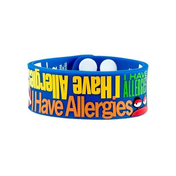 Beschrijfbare Armband I Have Allergies