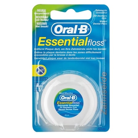 Oral B Essential Floss Waxed Mint Oral B Essential Floss Waxed Mint