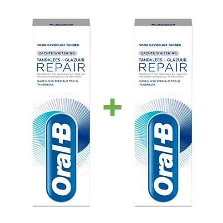 Oral B Tandpasta Gum & Enamel Repair Gentle White Promo*