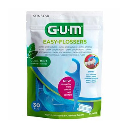Gum Easy-Flossers Cool Mint Gum Easy-Flossers Cool Mint