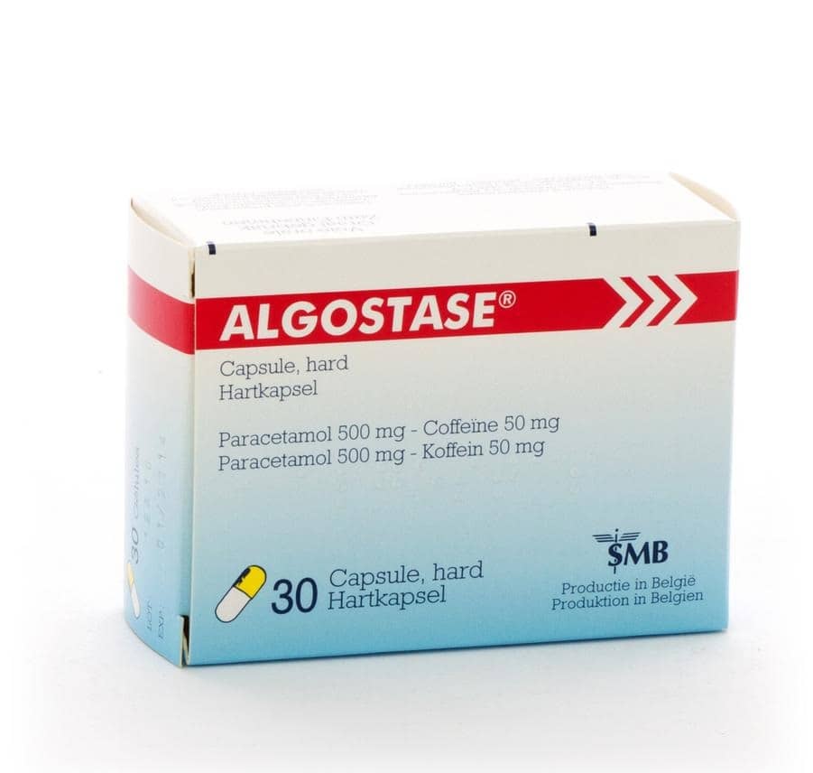 Algostase 500 mg Paracetamol + Cafeïne
