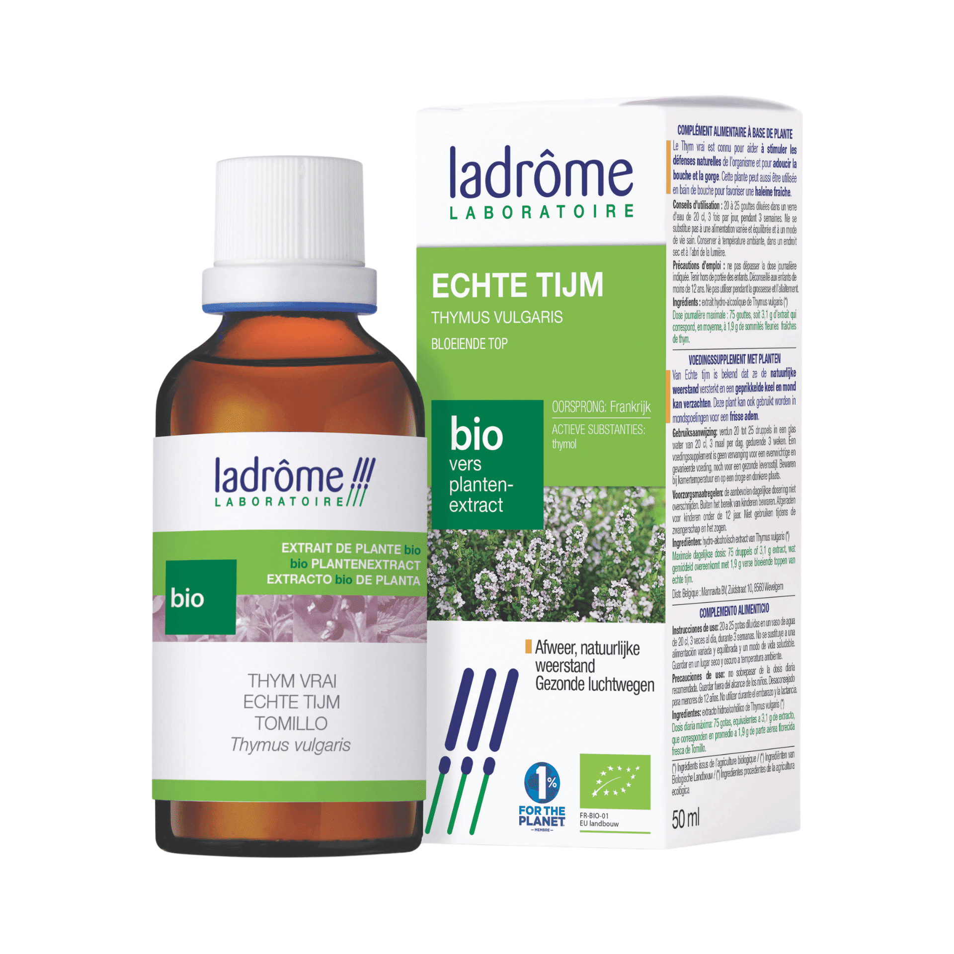 Ladrome Thymus Vulgaris/thym Vulgaire 100ml