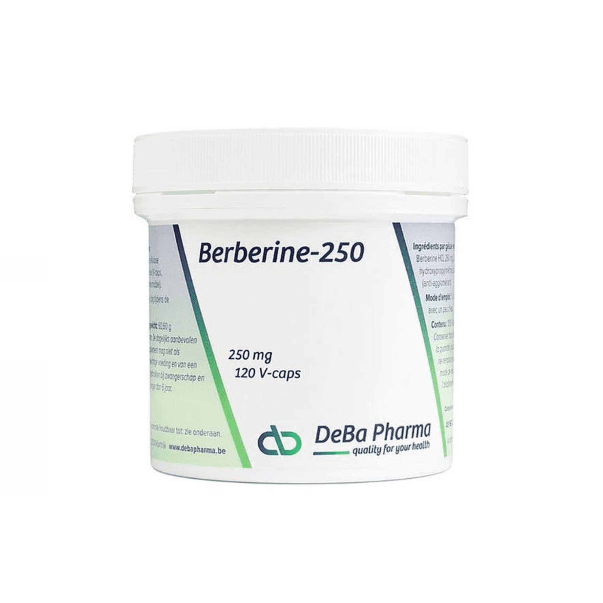 Berberine 250mg V-caps 120 Deba