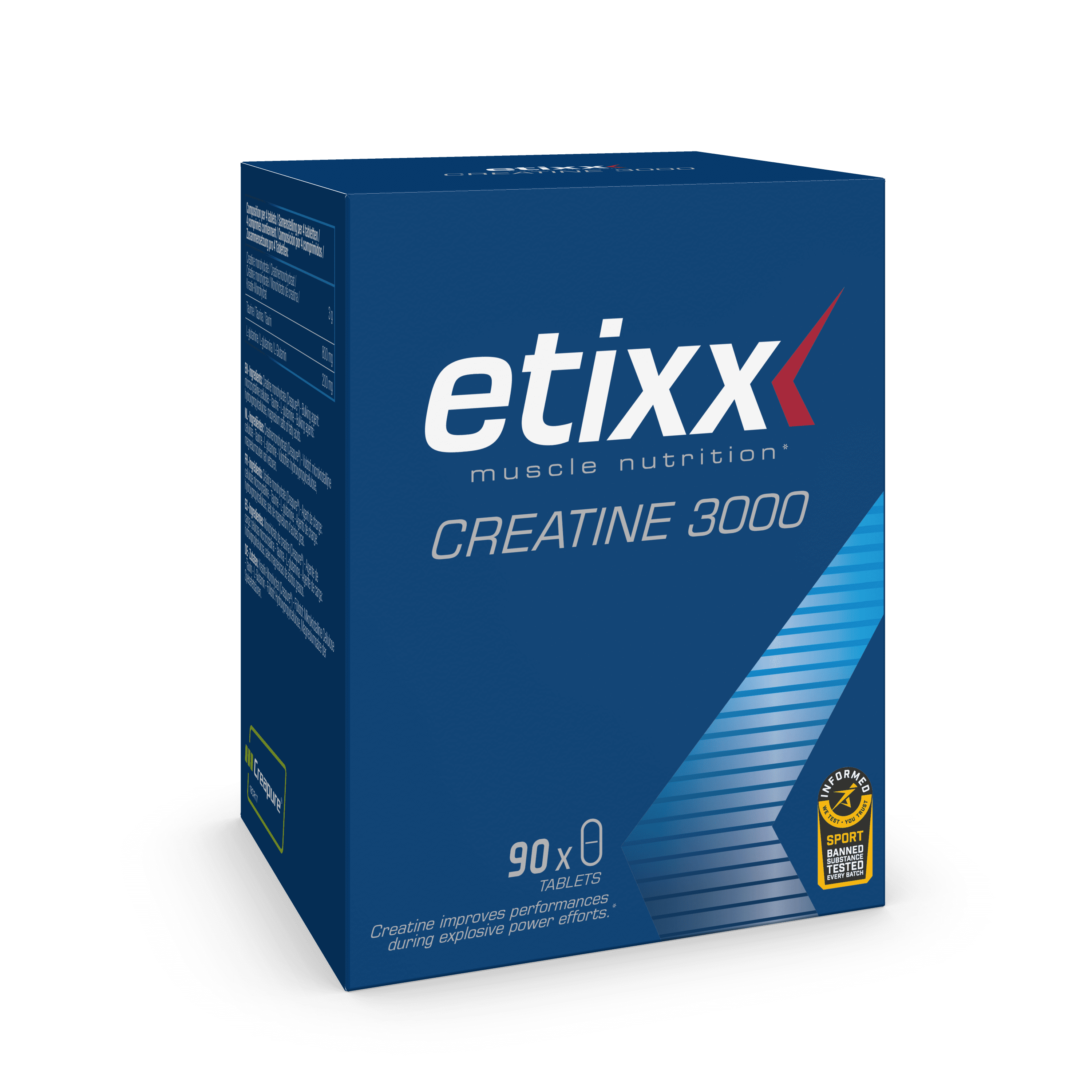 Etixx Creatine 3000 + Taurine Etixx Creatine 3000 + Taurine