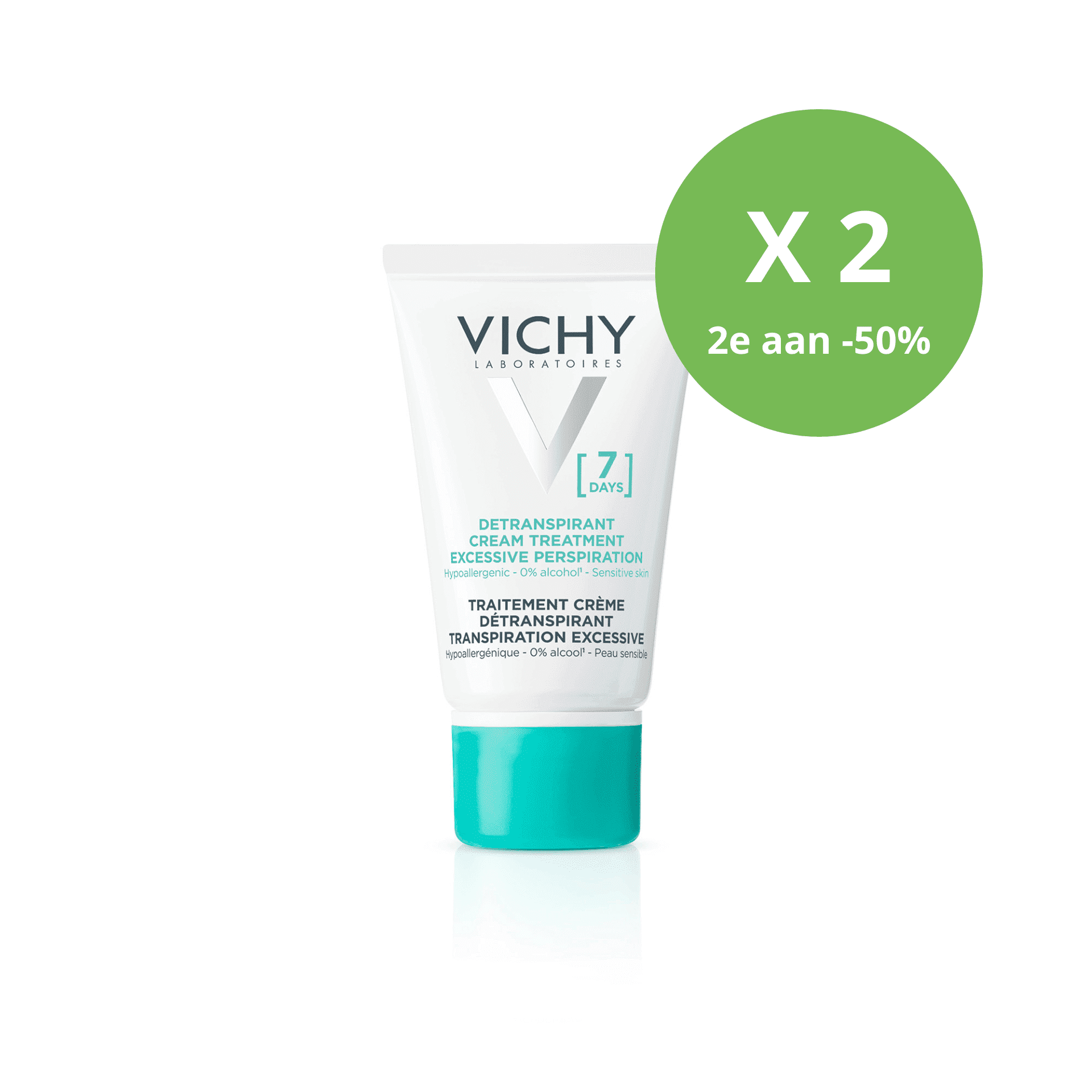 Vichy Intense Antitranspiratiecrème Vichy Intense Antitranspiratiecrème