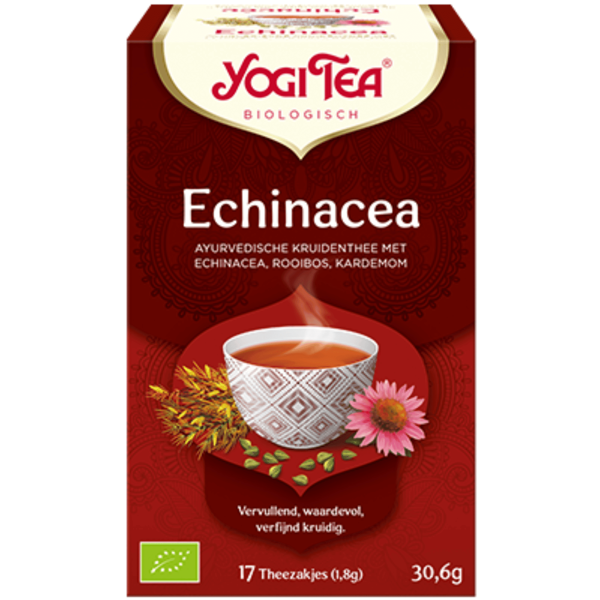 Yogi Tea Echinacea Thee 17 zakjes Yogi Tea Echinacea Thee 17 zakjes