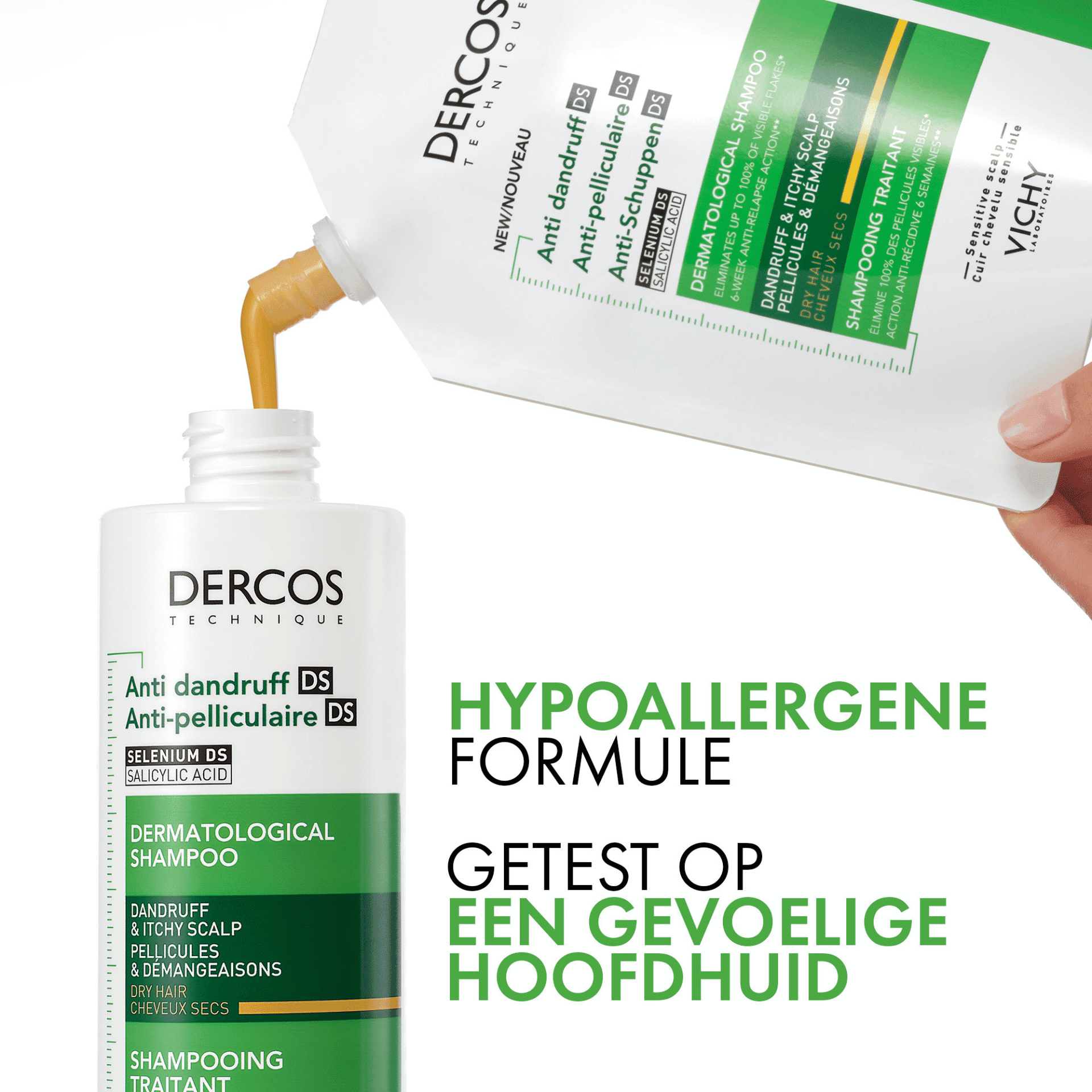 Vichy Dercos Anti-Roos DS Droog Haar Vichy Dercos Anti-Roos DS Droog Haar