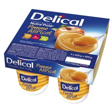 Delical Nutra'Pote Appel-Abrikoos Delical Nutra'Pote Appel-Abrikoos