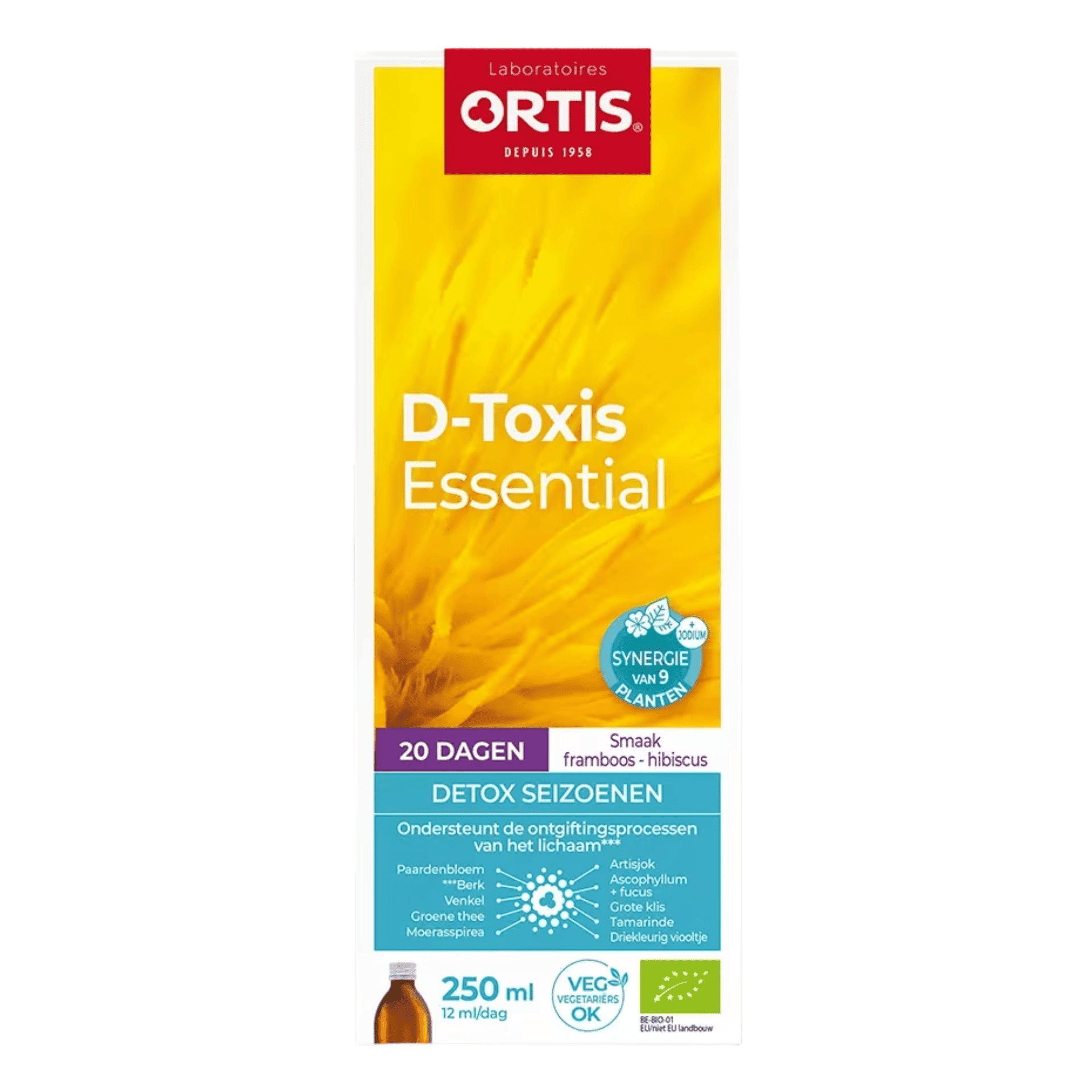 Ortis D-Toxis Essential Detox Seizoenen Ortis D-Toxis Essential Detox Seizoenen