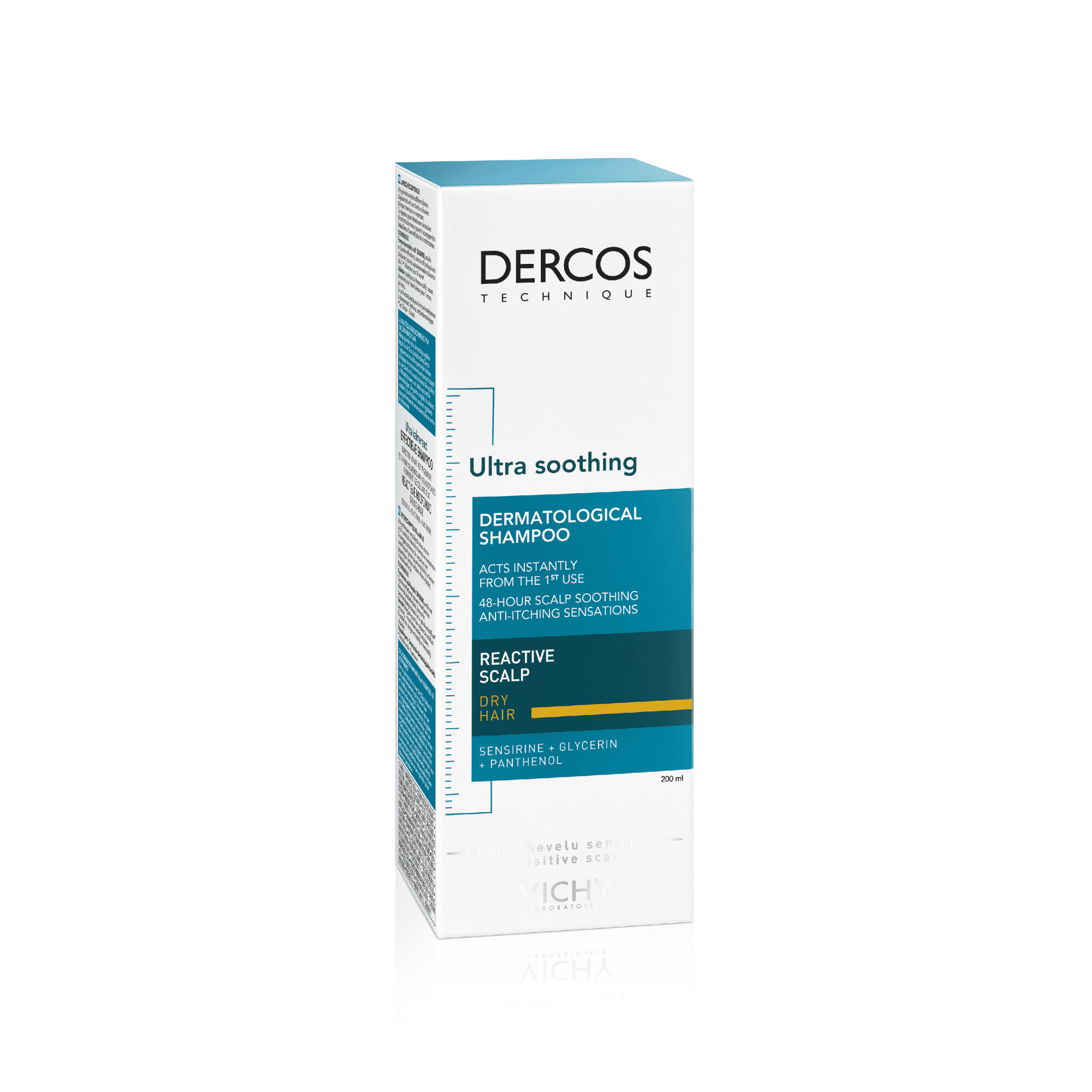 Vichy Dercos Ultrakalmerende Dermatologische Shampoo Droog Haar