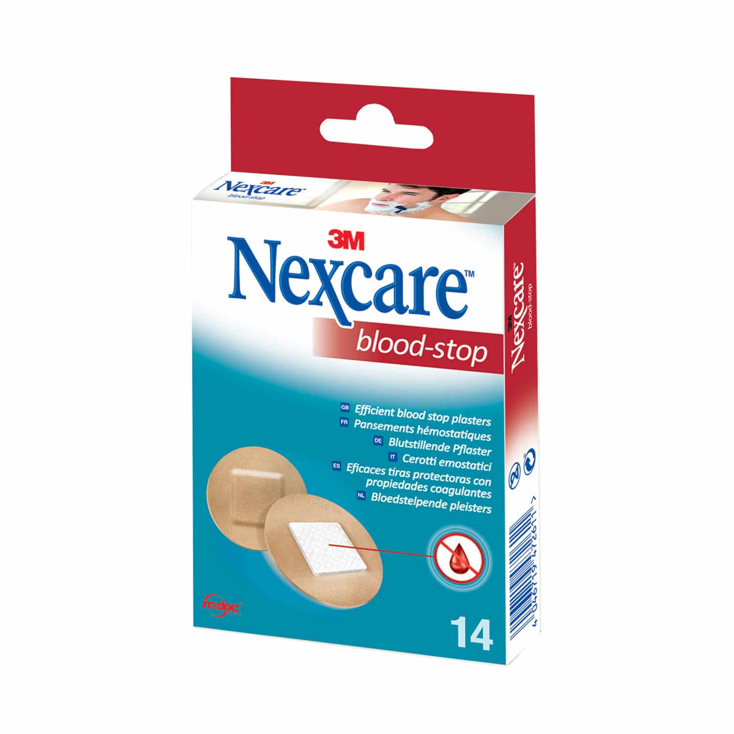 Nexcare Blood-Stop Rond Nexcare Blood-Stop Rond