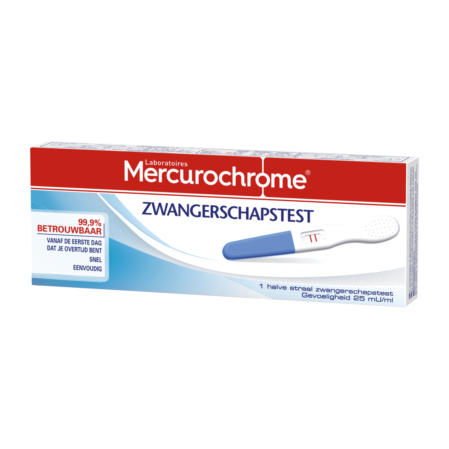 Mercurochrome Zwangerschapstest Mercurochrome Zwangerschapstest