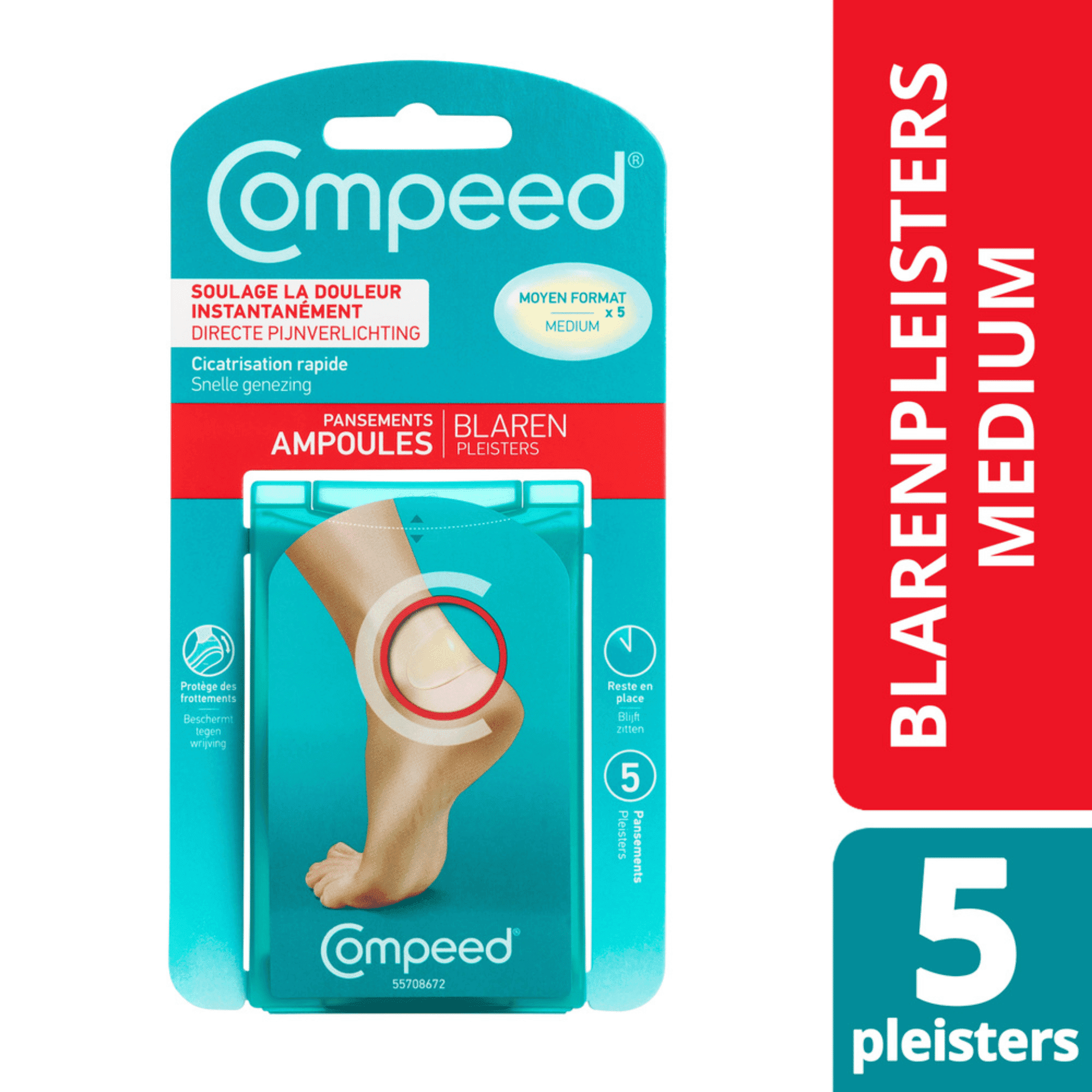 Compeed Blarenpleisters Medium Compeed Blarenpleisters Medium
