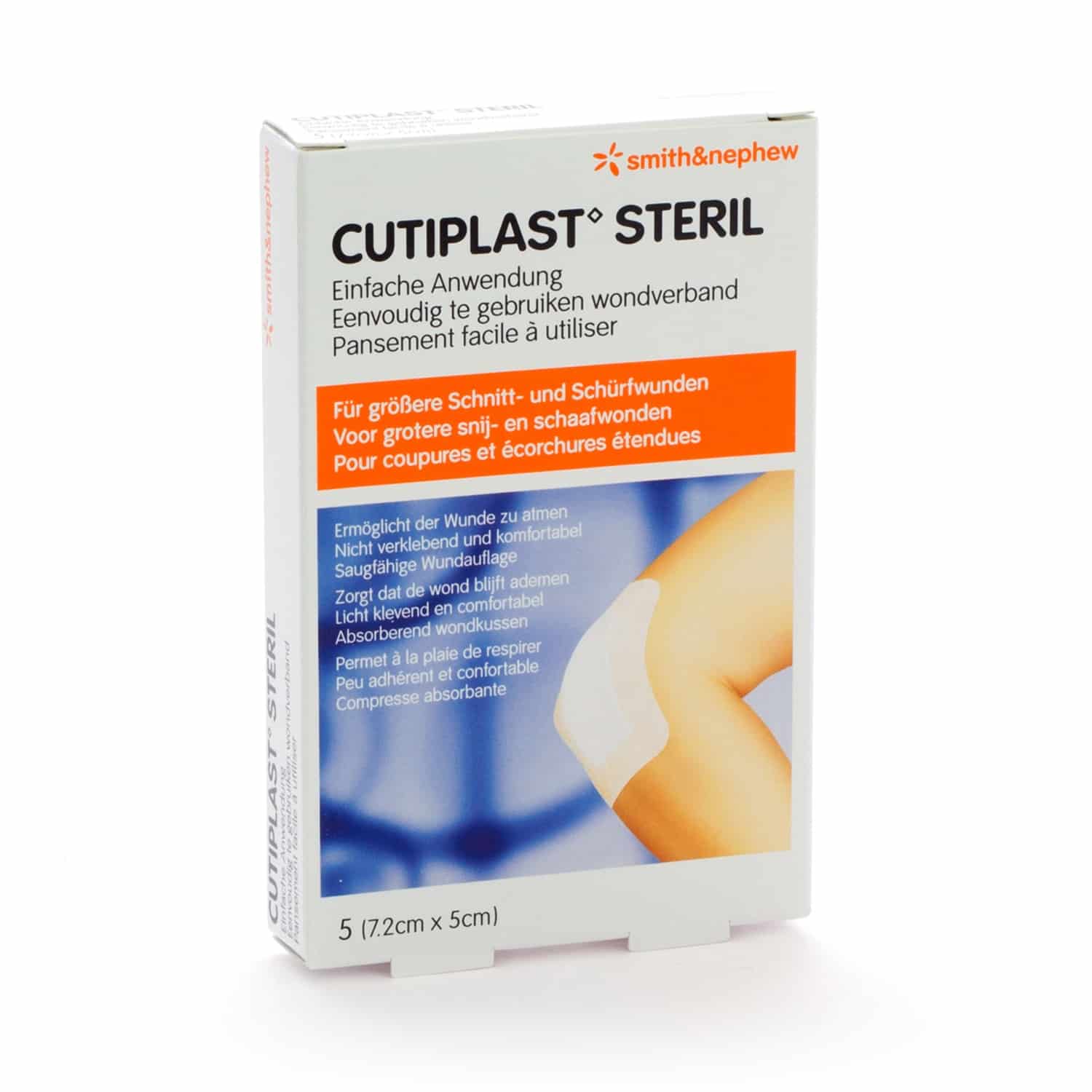 Cutiplast Ster 7,2 x 5,0 cm