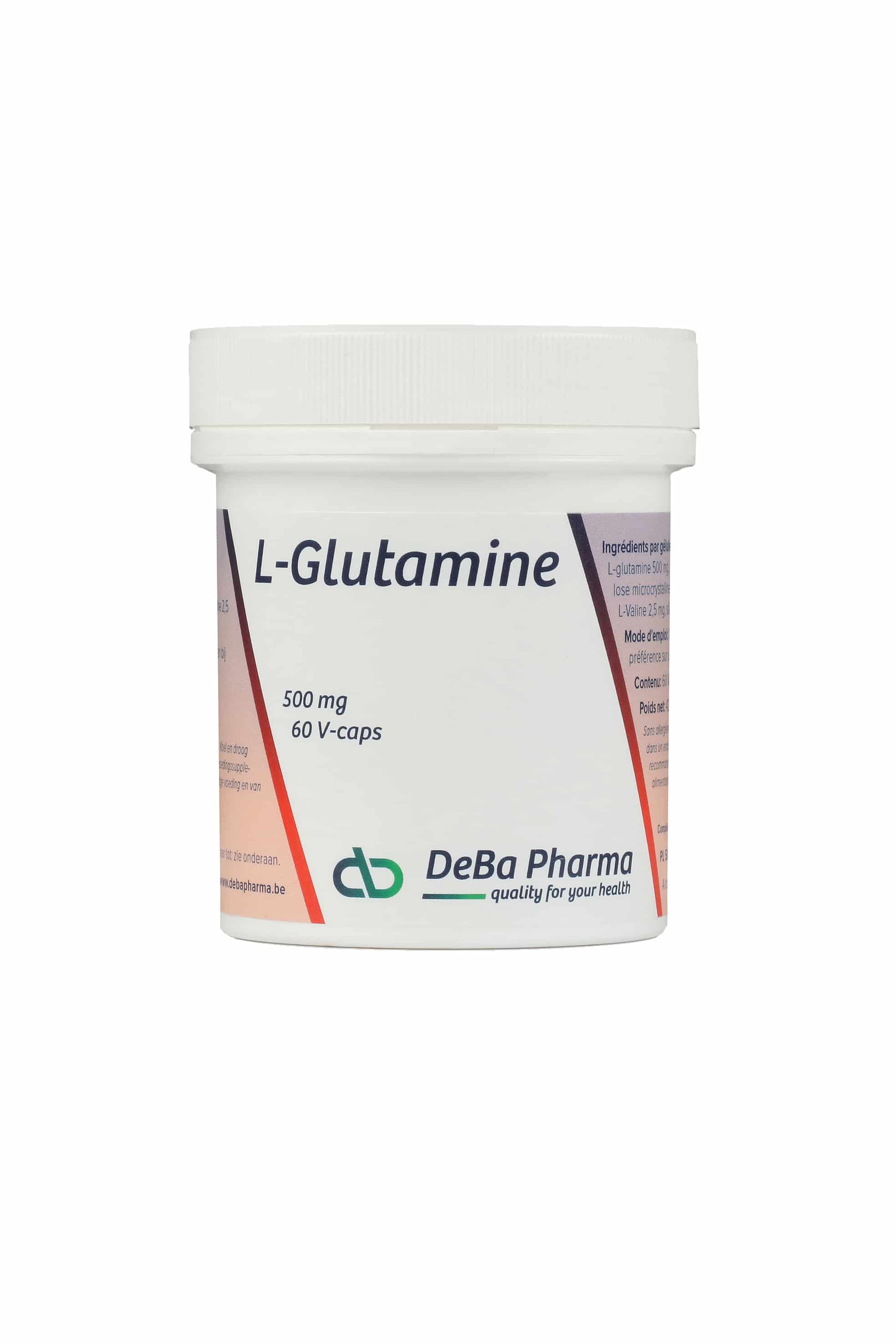 Deba L-Glutamine 500 mg Deba L-Glutamine 500 mg