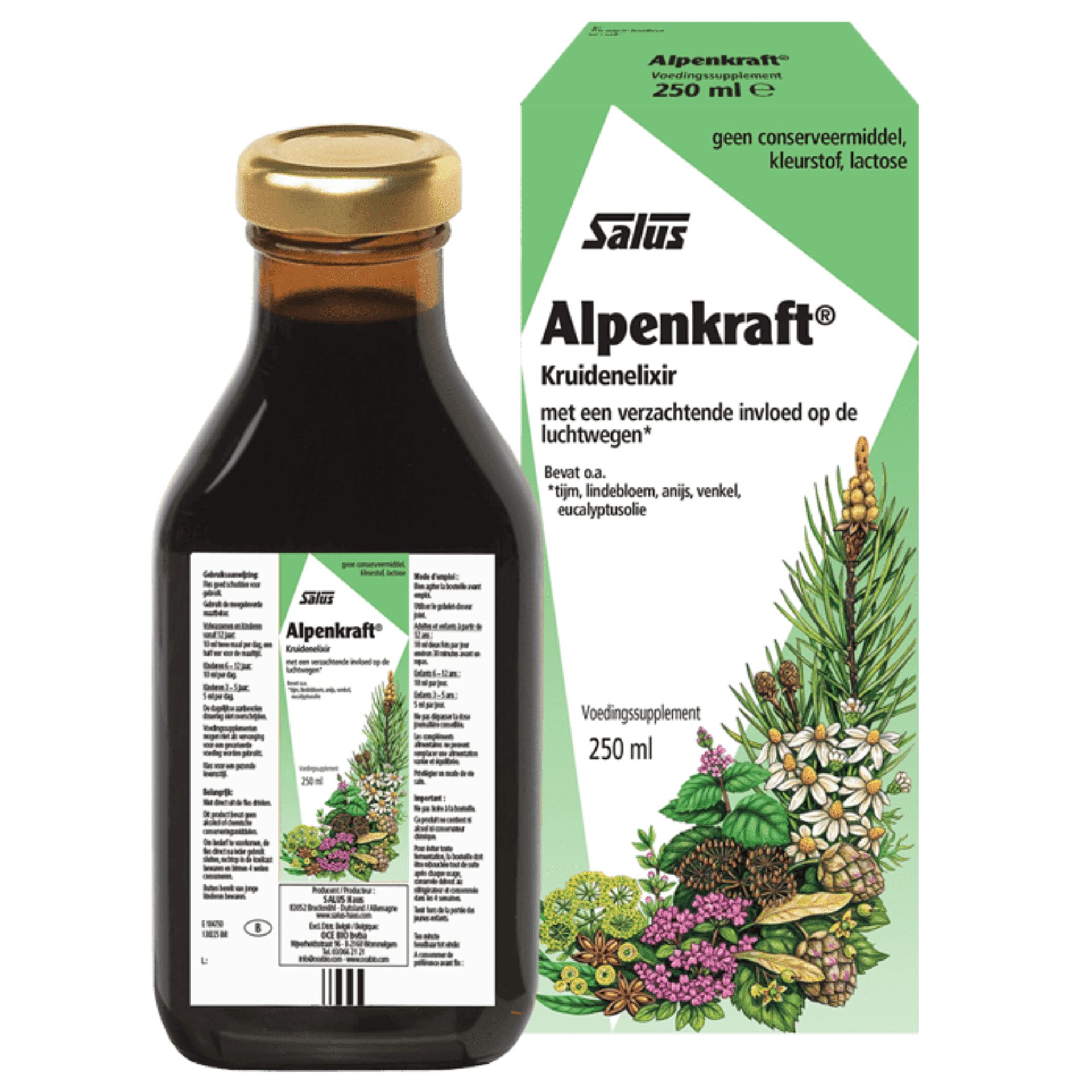 Salus Alpenkraft Elixir 250 ml Salus Alpenkraft Elixir 250 ml