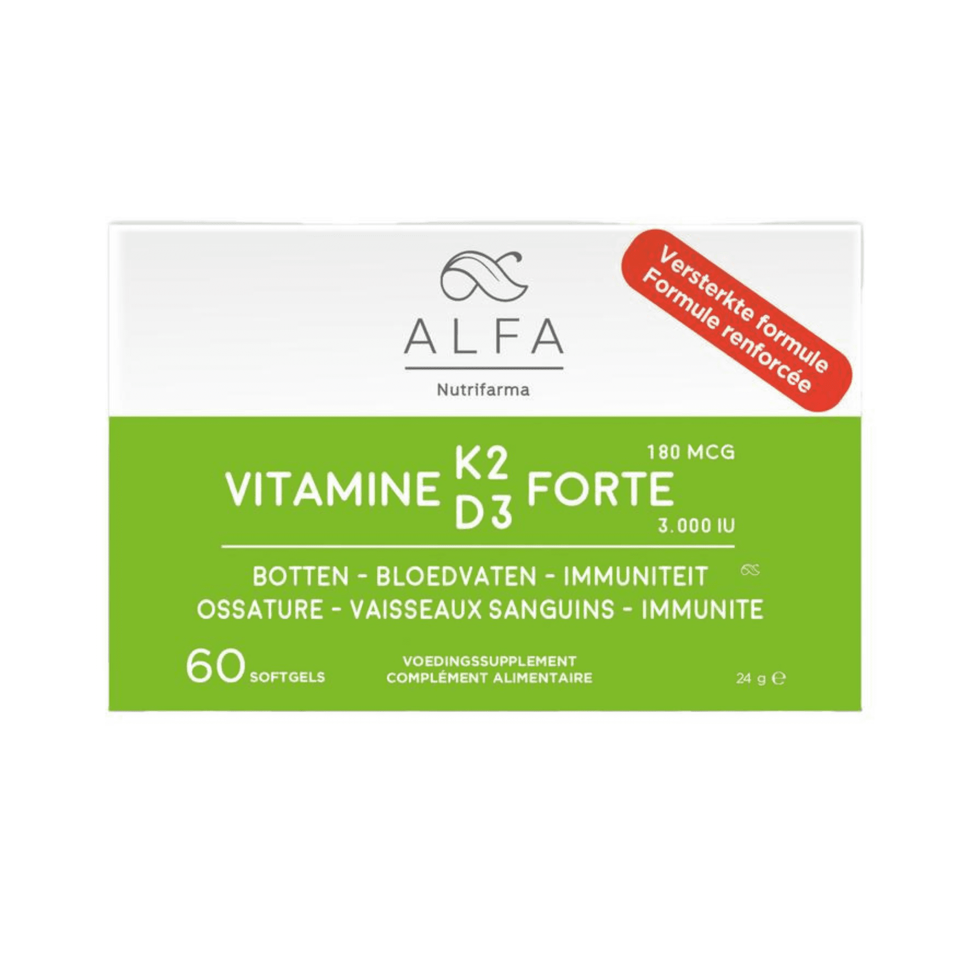 Alfa Vitamine K2 D3 Forte 