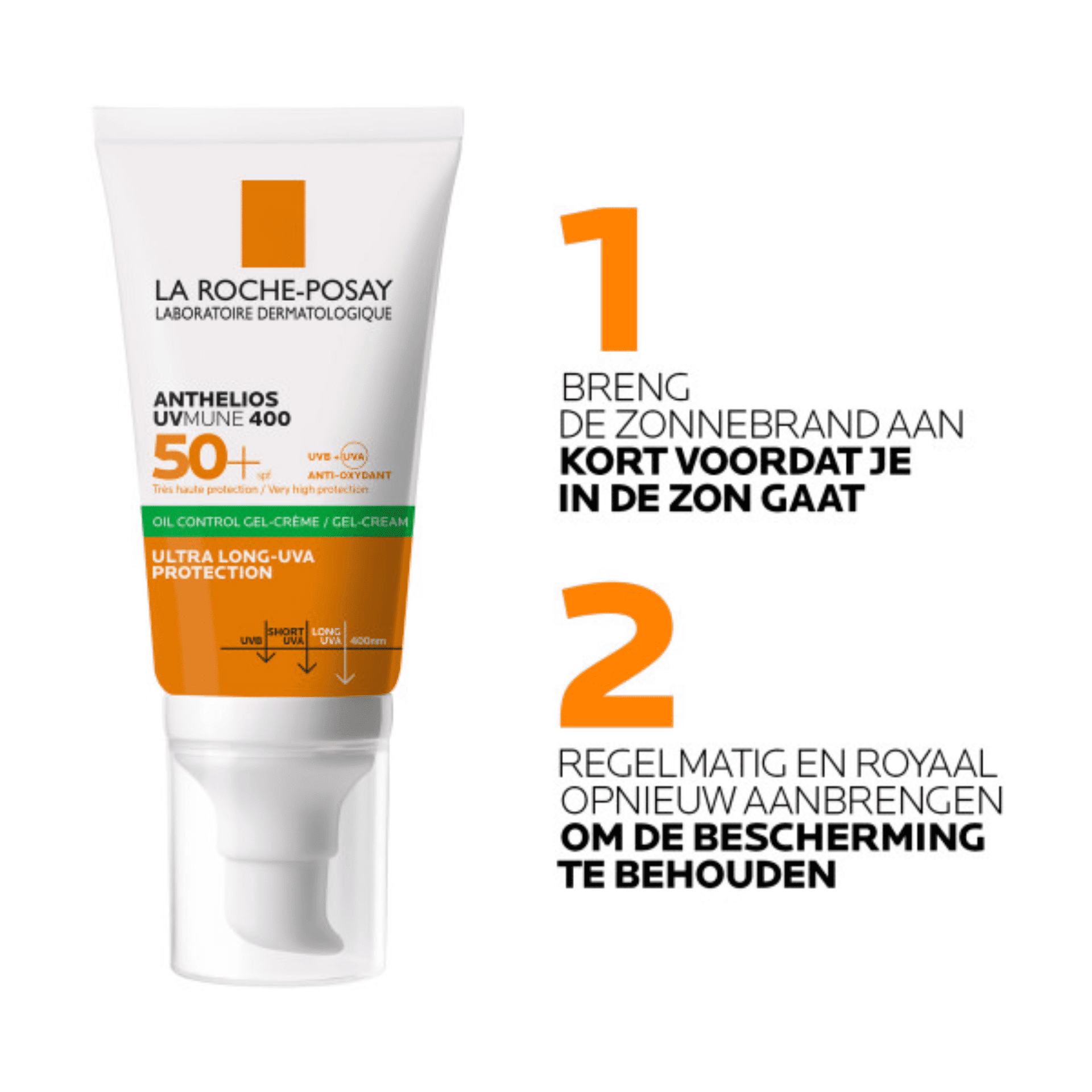 La Roche-Posay Anthelios UVMune 400 Oil Control Gel-Crème SPF 50+ La Roche-Posay Anthelios UVMune 400 Oil Control Gel-Crème SPF 50+