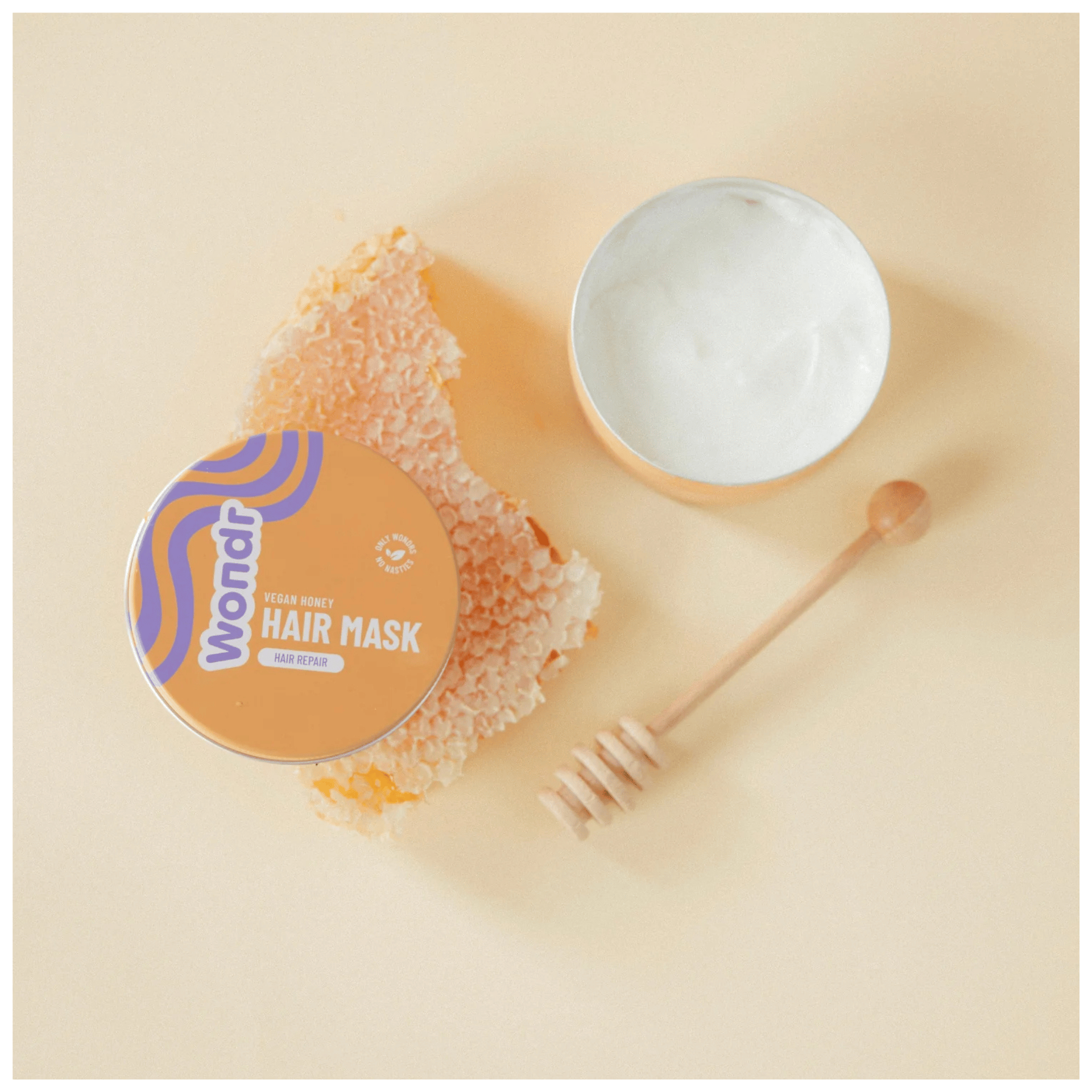 WONDR Hair Mask Hair Repair Vegan Honey