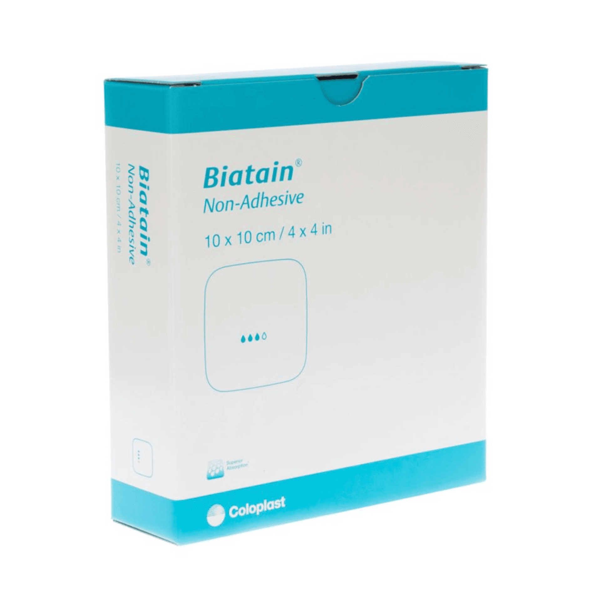 Coloplast Biatain Niet-Klevend Schuimverband 10 x 10 cm Coloplast Biatain Niet-Klevend Schuimverband 10 x 10 cm