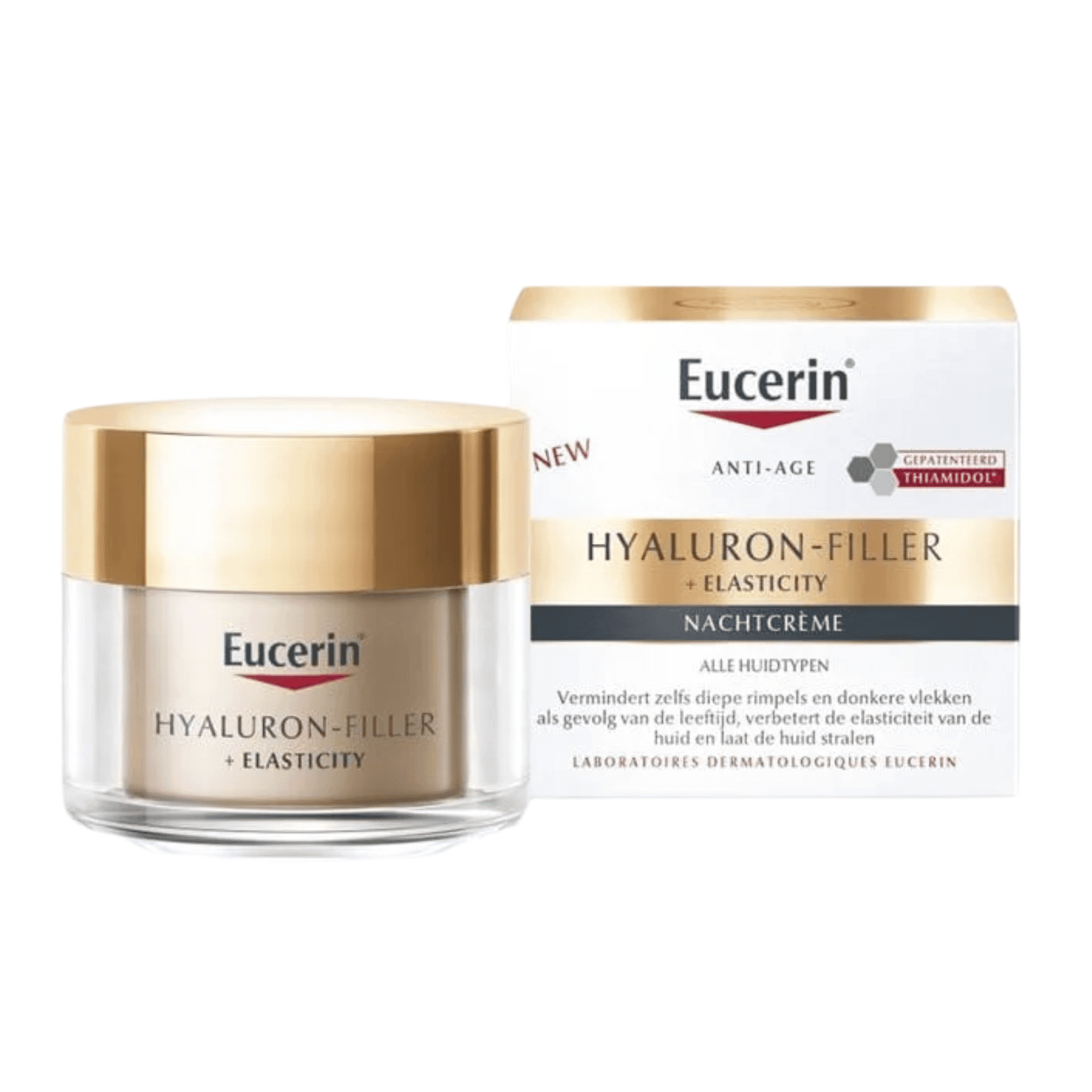 Eucerin Hyaluron Filler+elast. Soin Nuit Ip15 50ml