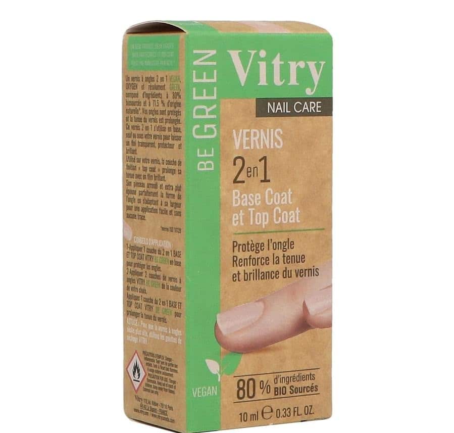 Vitry Vao Be Green Nagellak 2&1 Base & Top Coat Vitry Vao Be Green Nagellak 2&1 Base & Top Coat