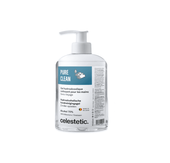 Handgel 70% Alcohol Pure Clean pompfles Handgel 70% Alcohol Pure Clean pompfles