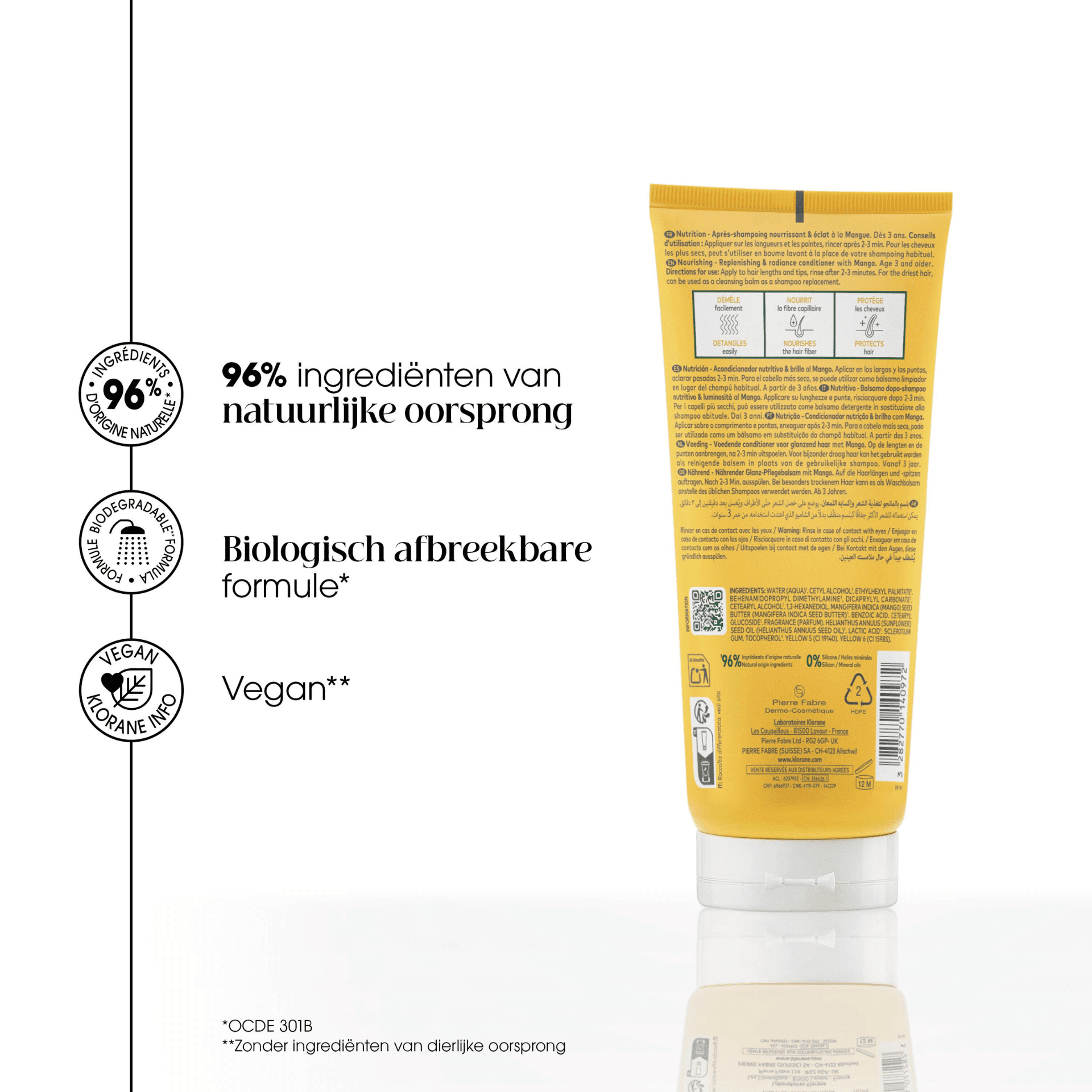 Klorane Mango Voedende Conditioner