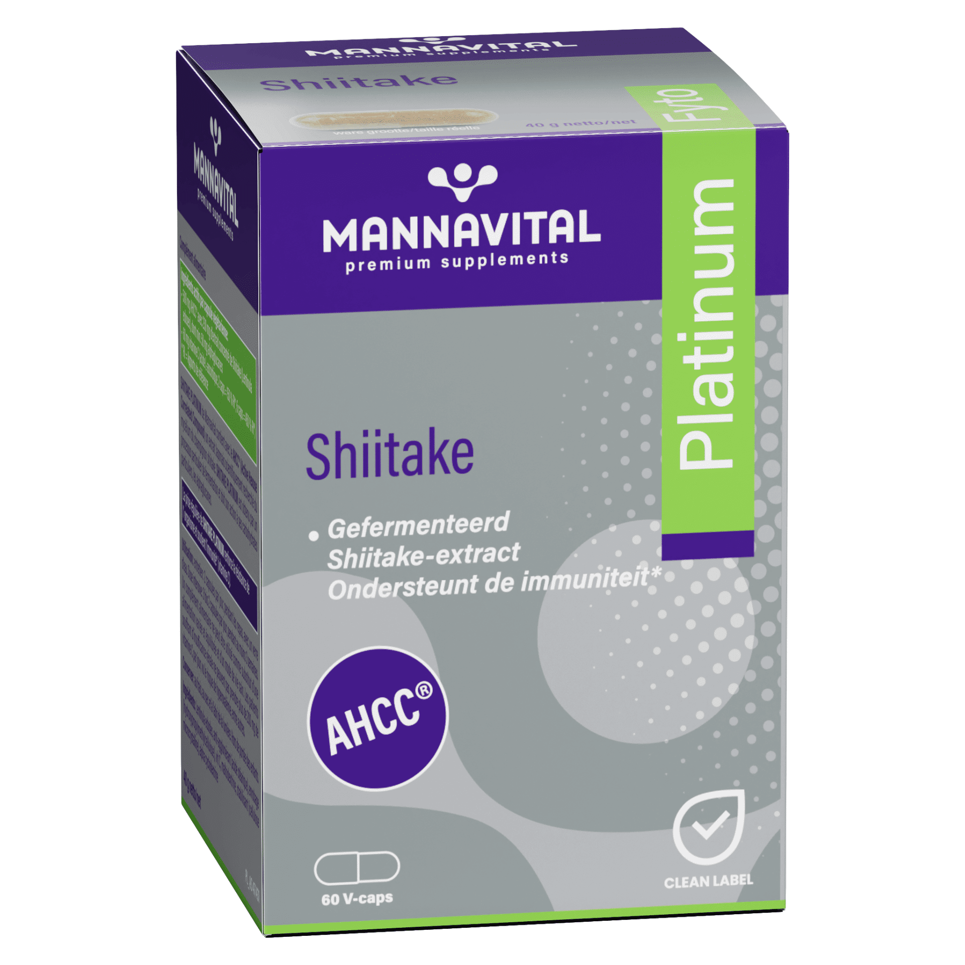 Mannavital Shiitake Platinum Mannavital Shiitake Platinum