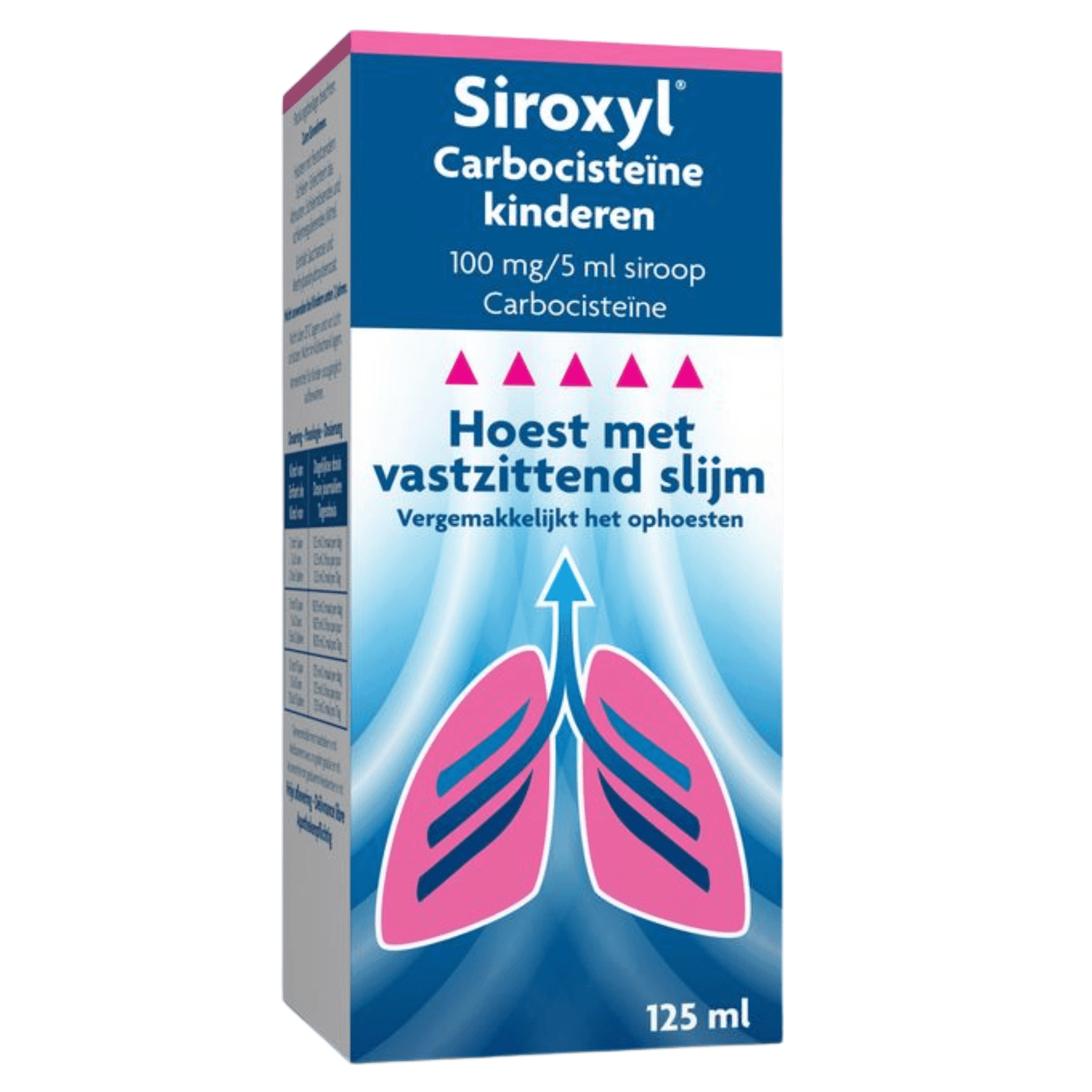 Siroxyl Carbocisteïne Kinderen 100 mg/5 ml Siroop