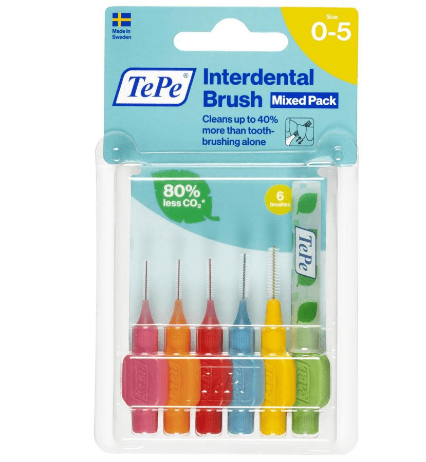 TePe Original Interdentale Borstel Size 0-5 Mix