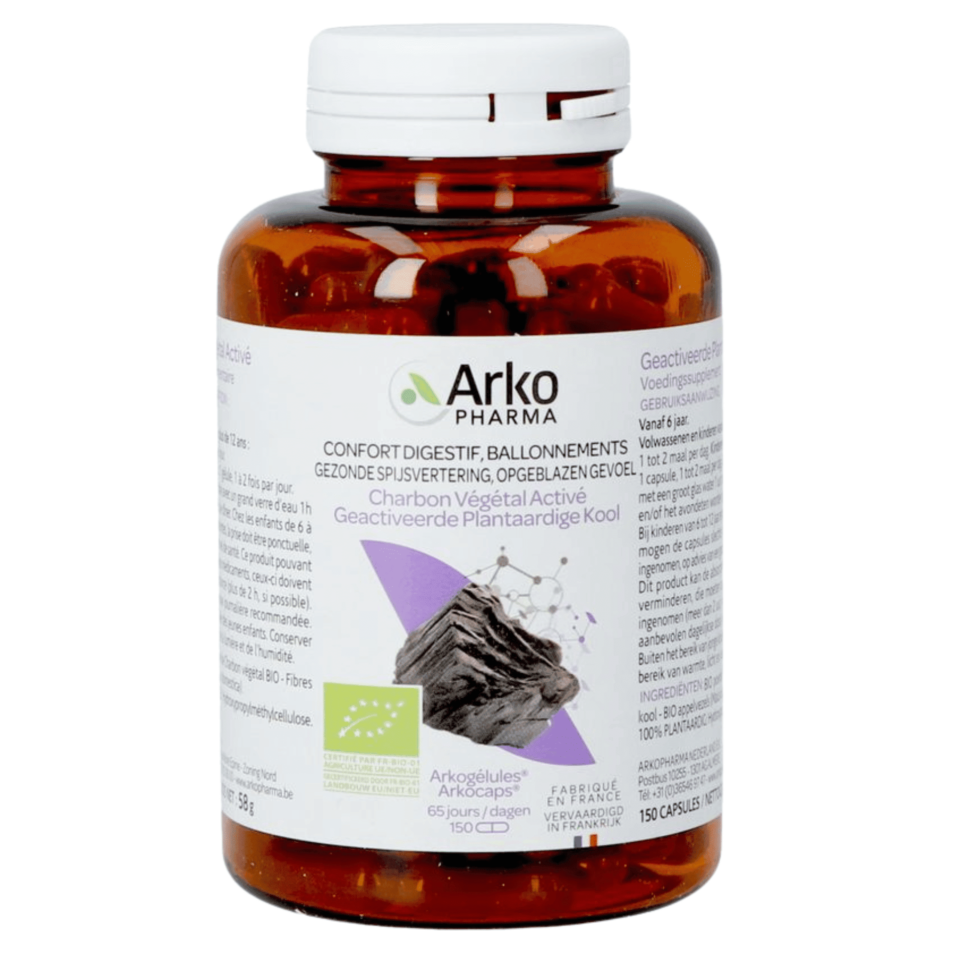 Arkopharma Arkocaps Plantaardige Kool BIO