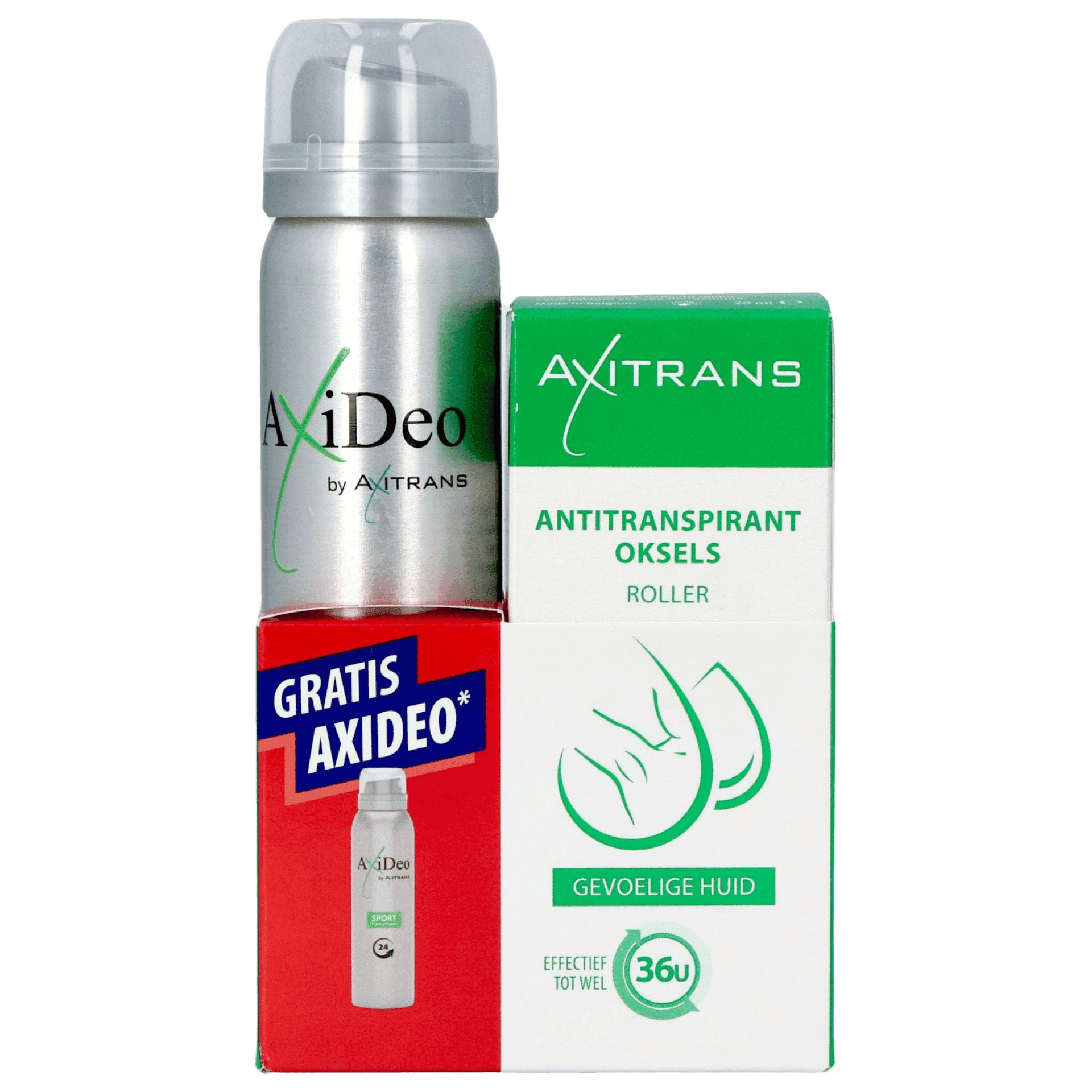 Axitrans Roller Antitranspirant Oksels Gevoelige Huid