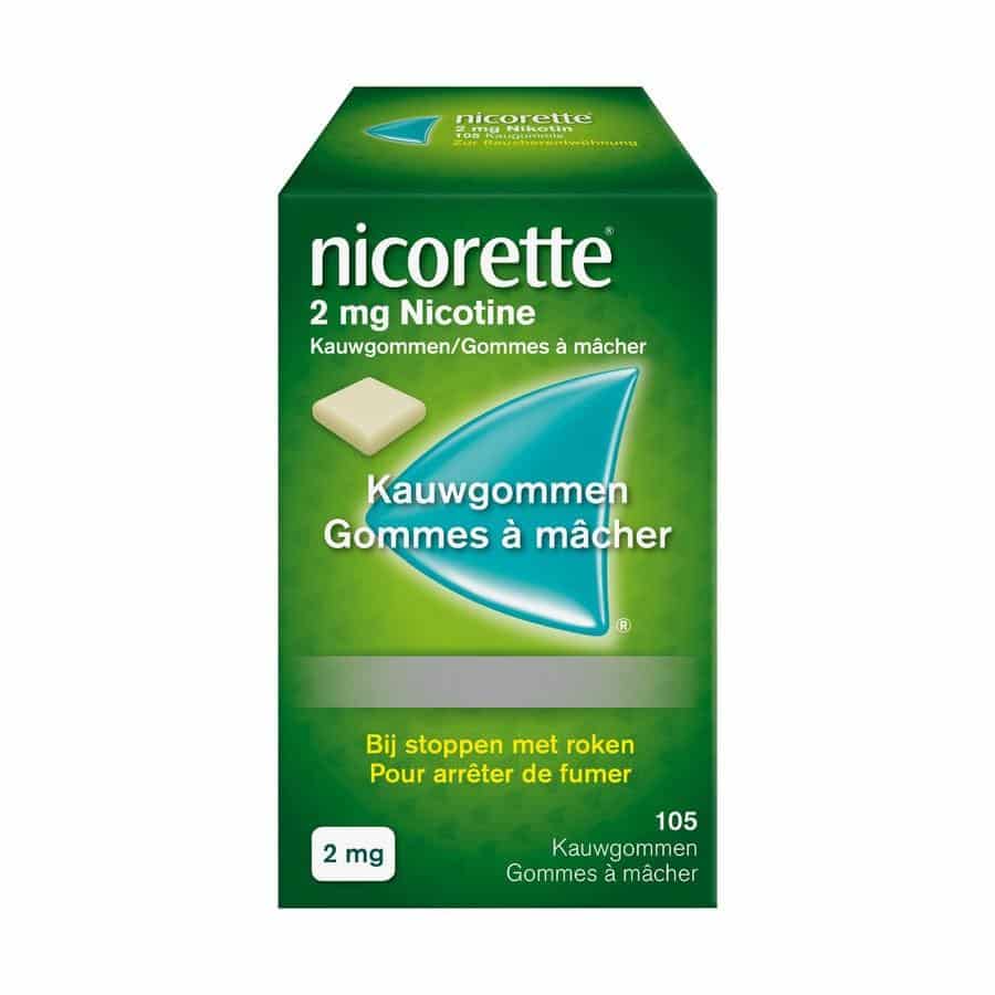 Nicorette Kauwgom 2 mg Nicorette Kauwgom 2 mg