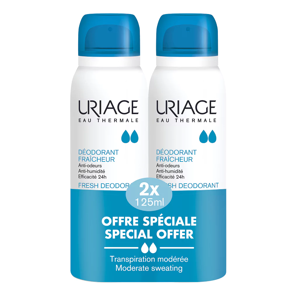Uriage Deodorant Frisheid Duo Promo